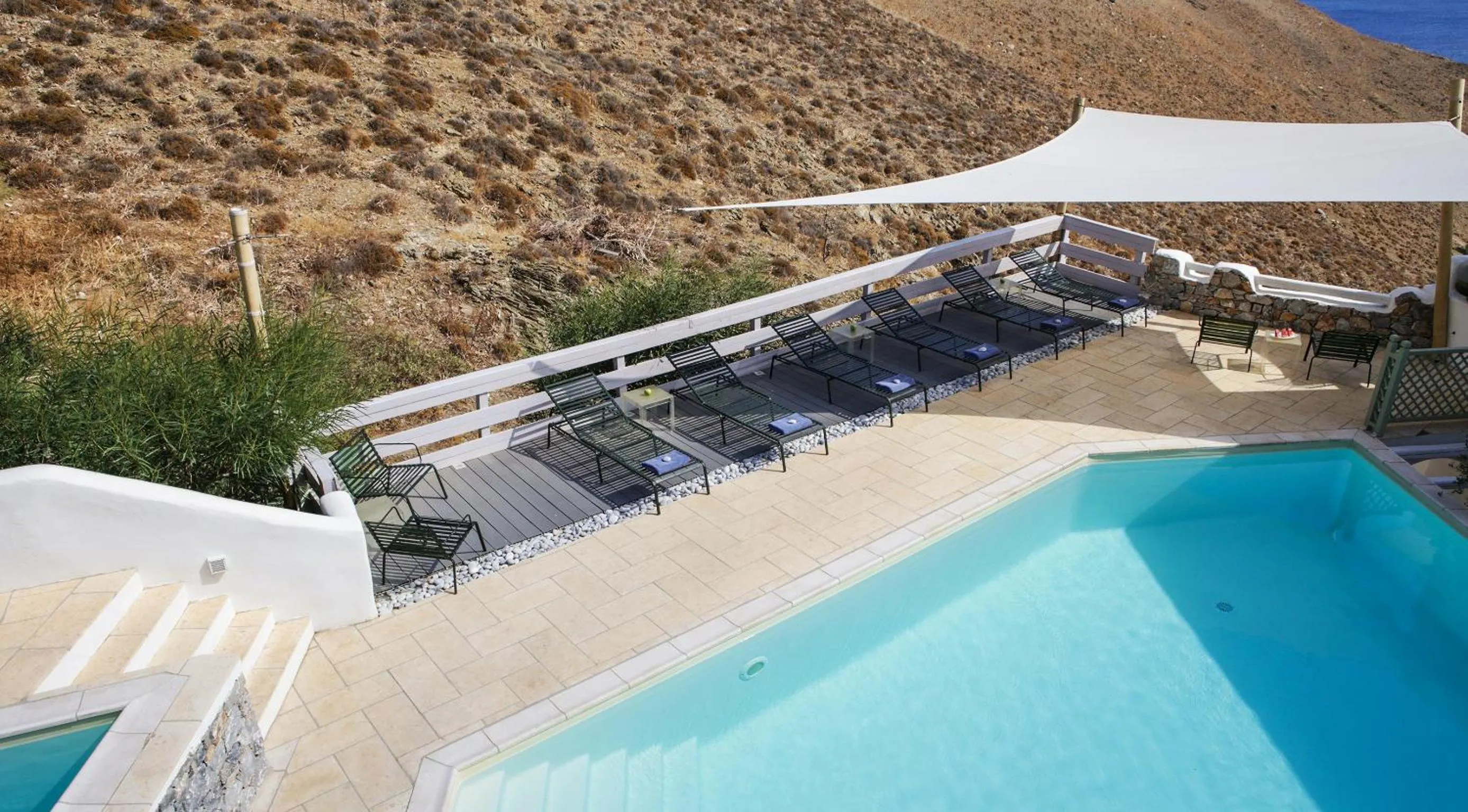 Pool view in Pylaia Boutique Hotel & Spa