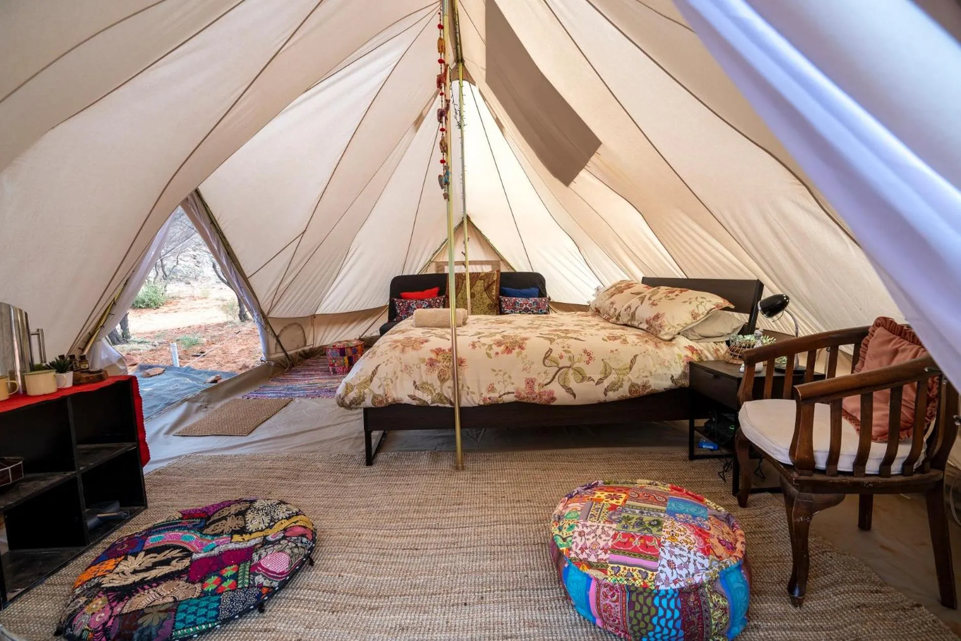 Bed in Ooraminna Homestead