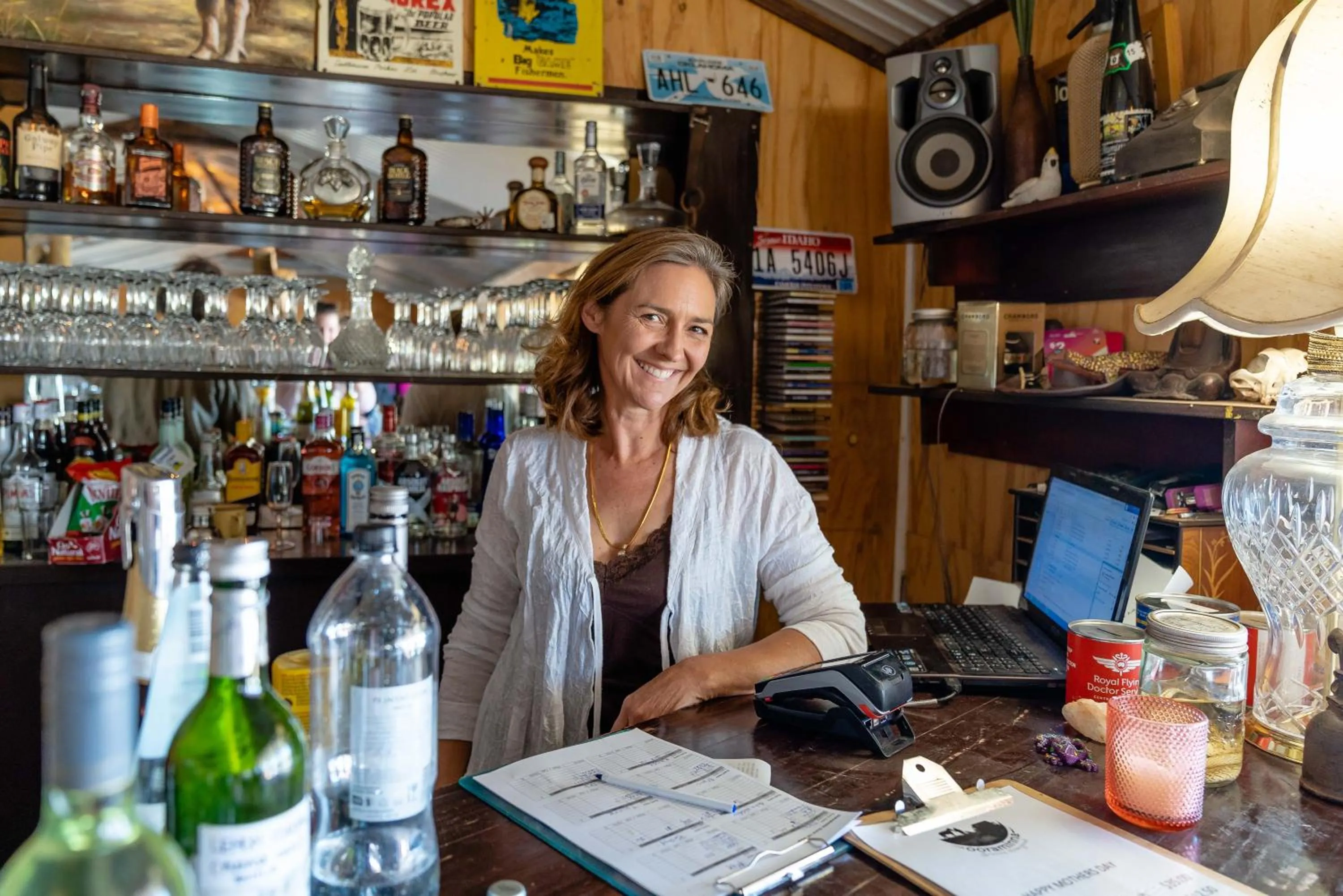 Lounge or bar in Ooraminna Homestead