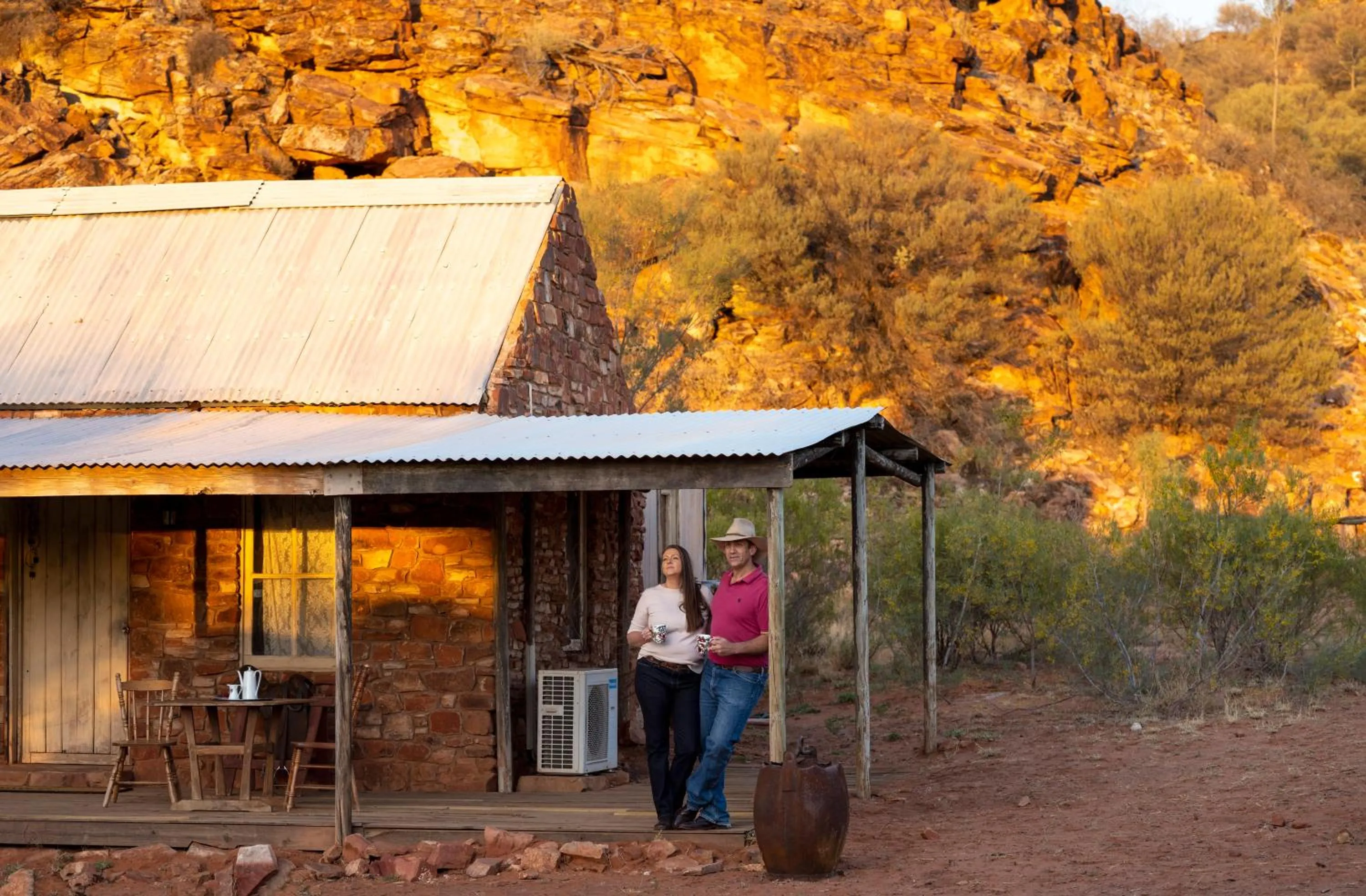 Patio in Ooraminna Homestead