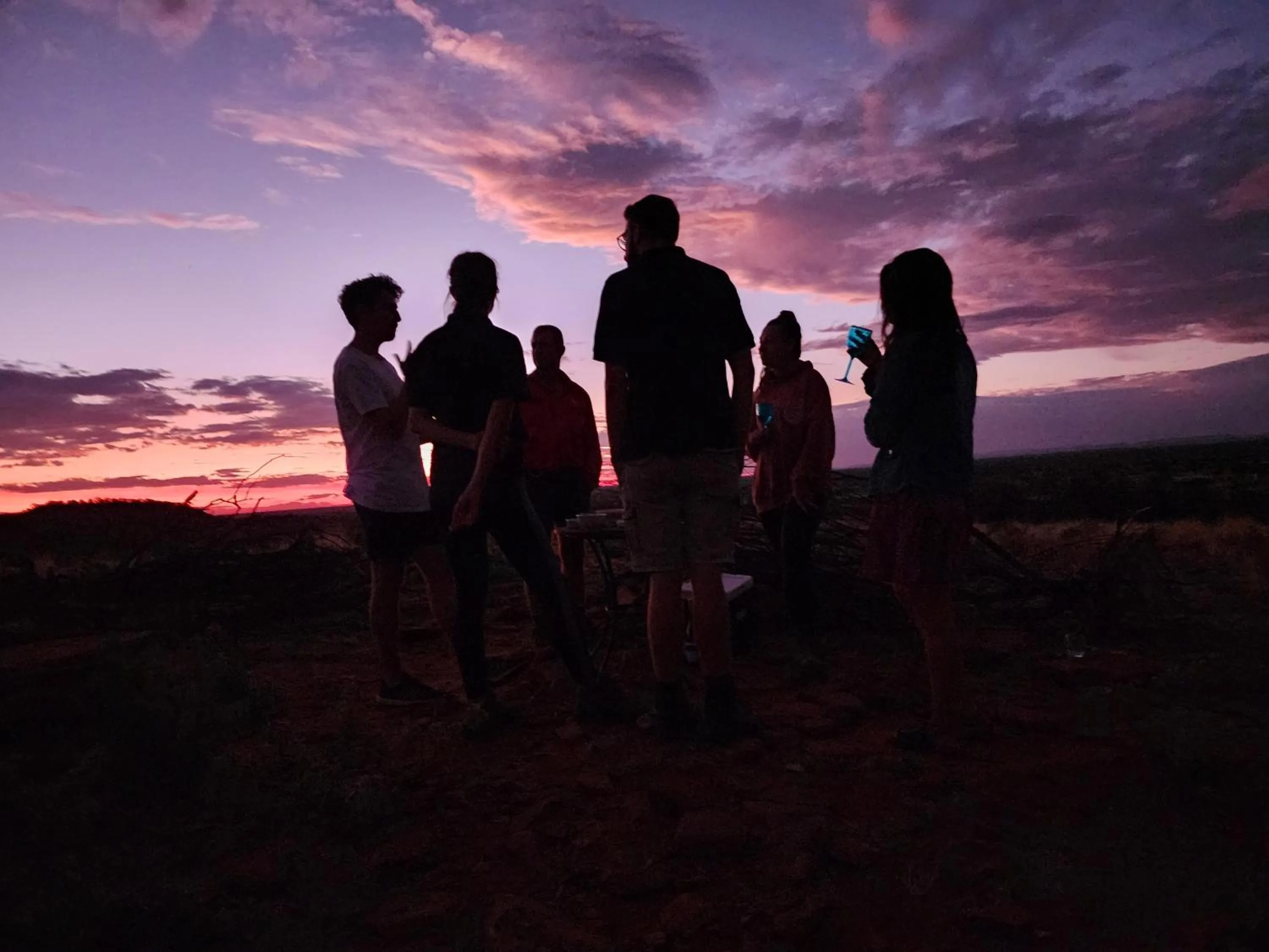 Natural landscape in Ooraminna Homestead