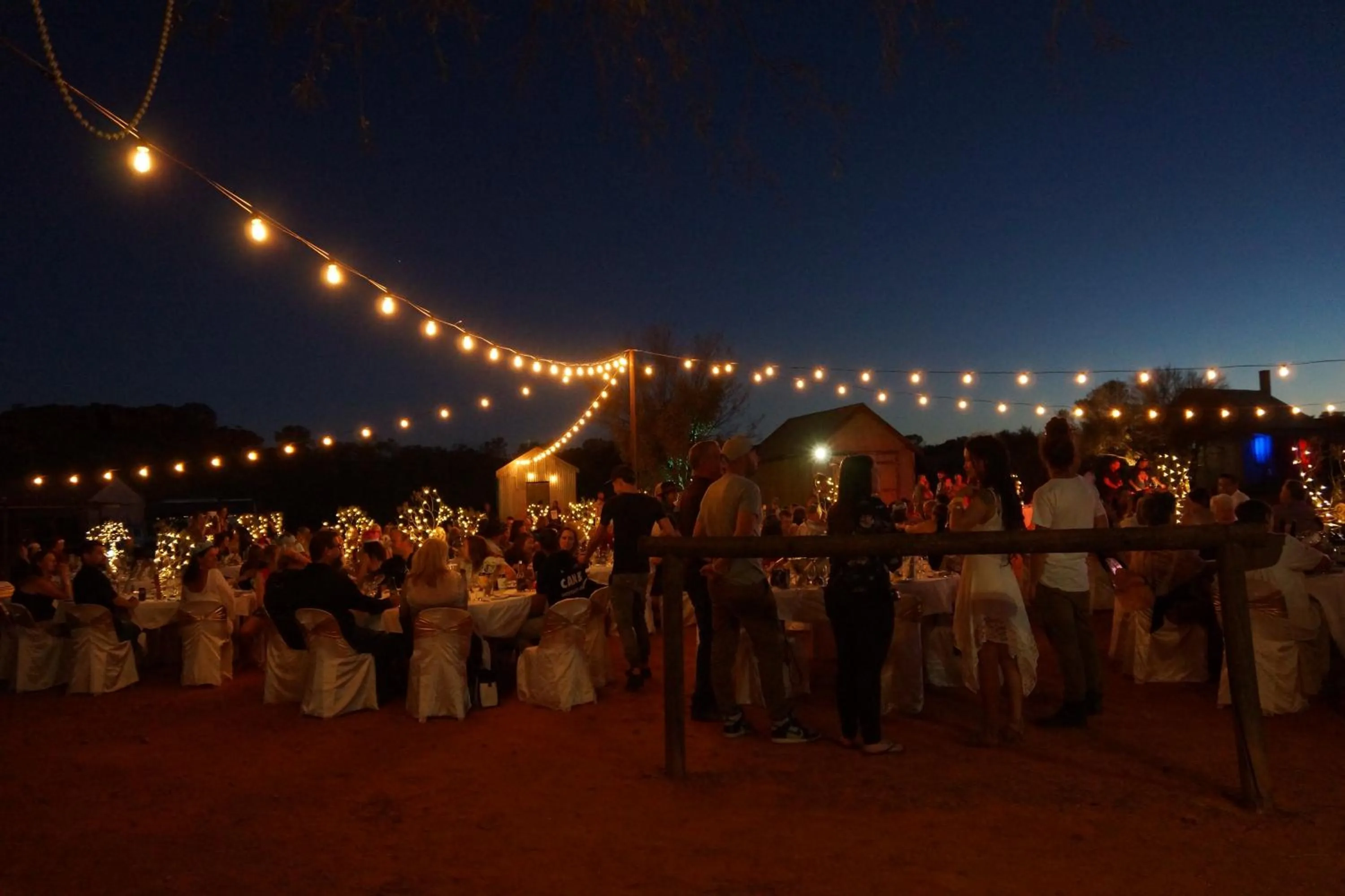 Evening entertainment in Ooraminna Homestead