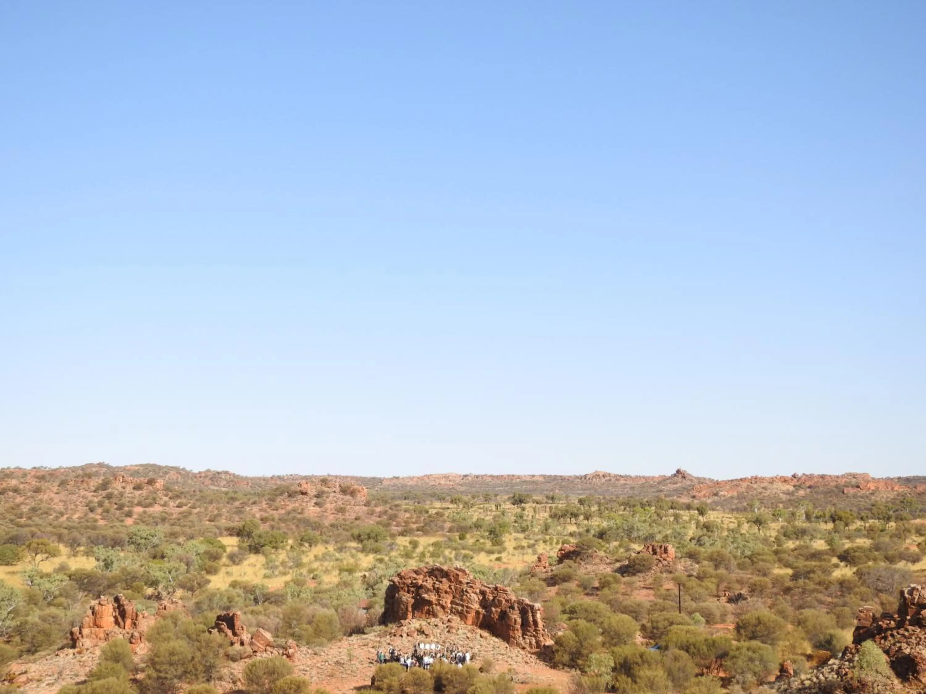 Natural landscape in Ooraminna Homestead