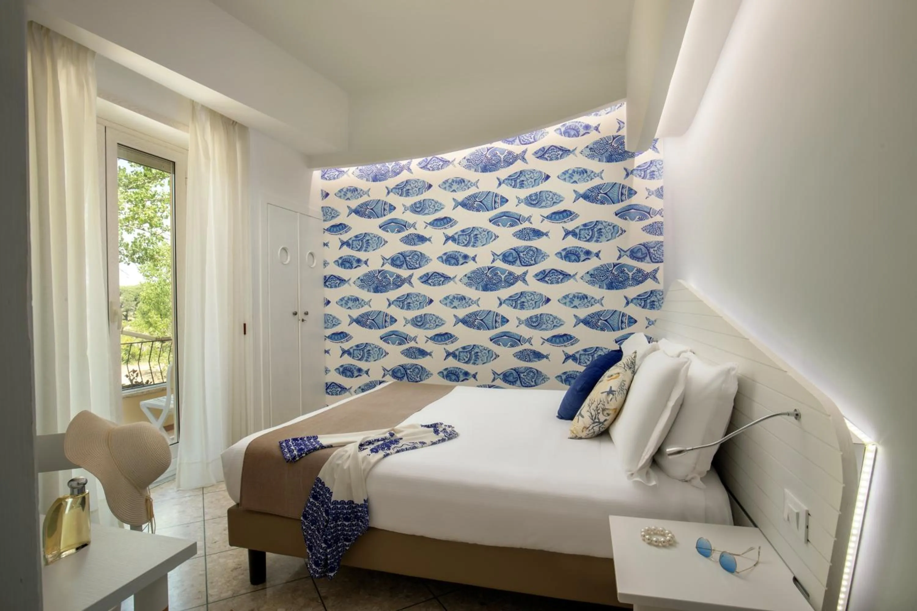 Bed in Hotel Casa Yvorio