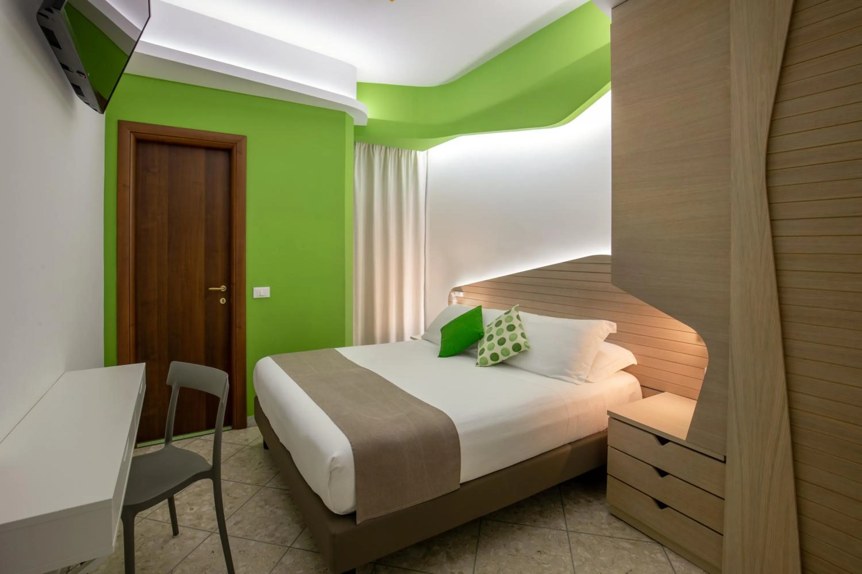 Bed in Hotel Casa Yvorio