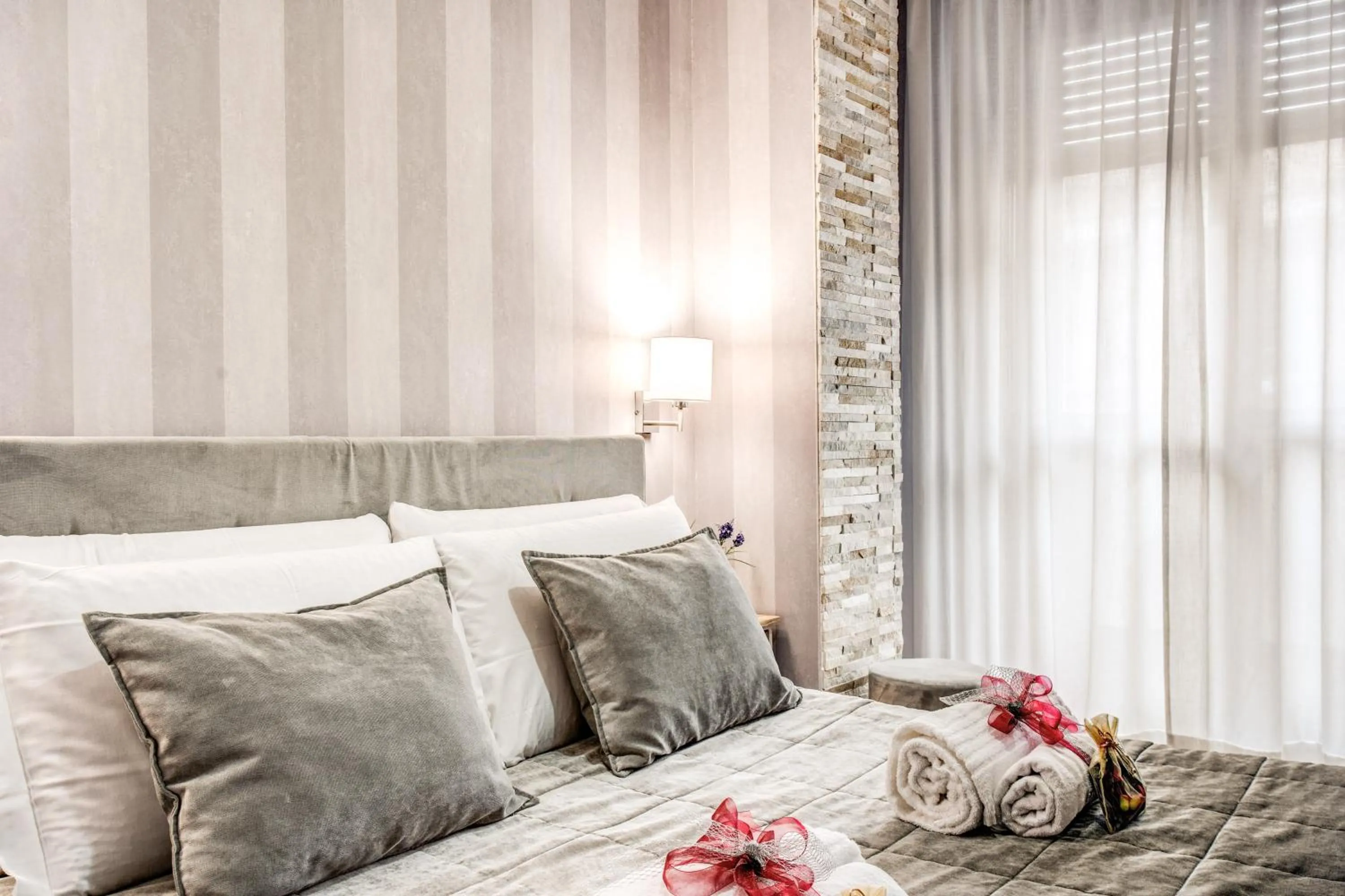 Bed in Santamaria Inn