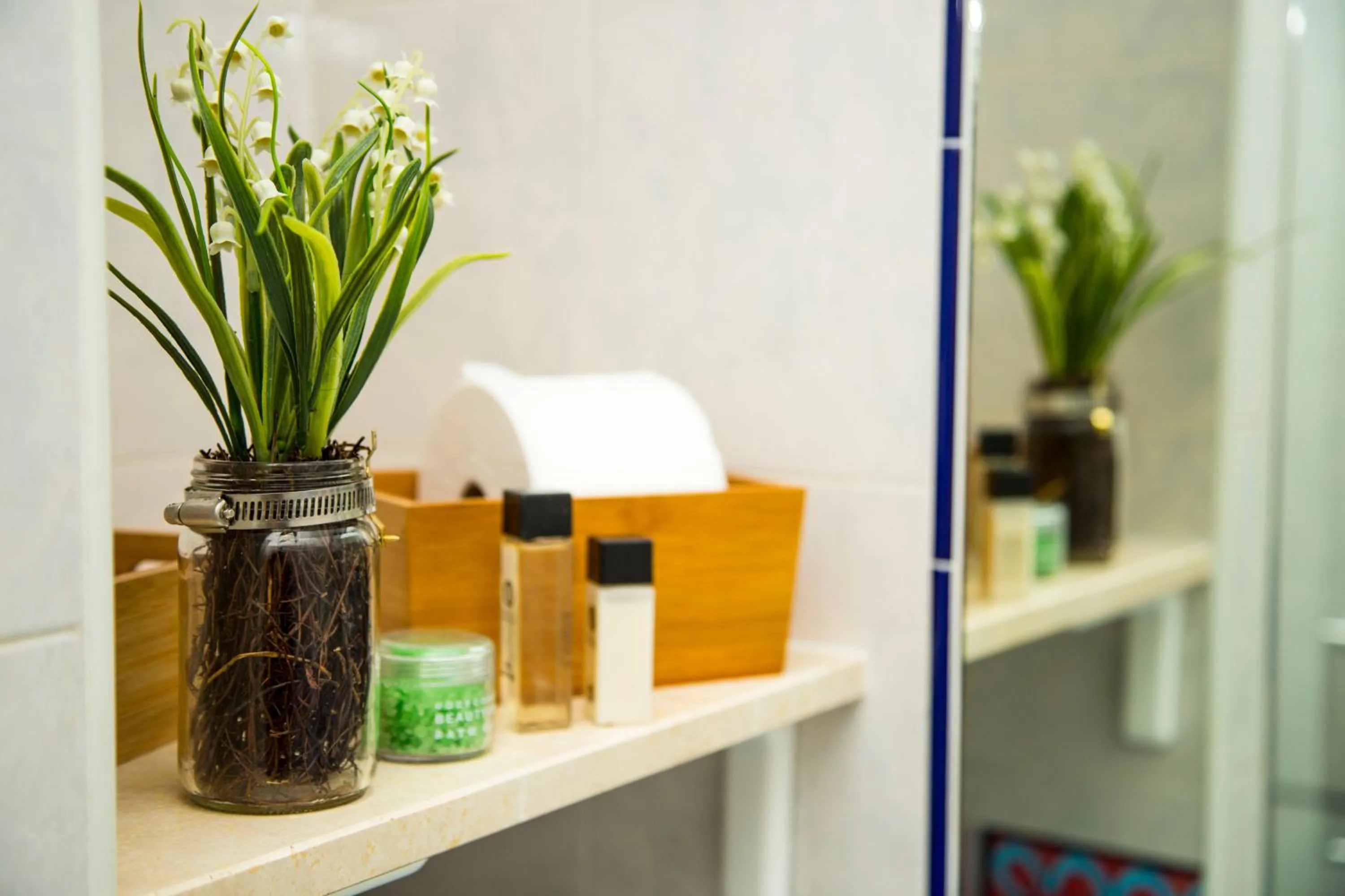 Bathroom in Santamaria Inn