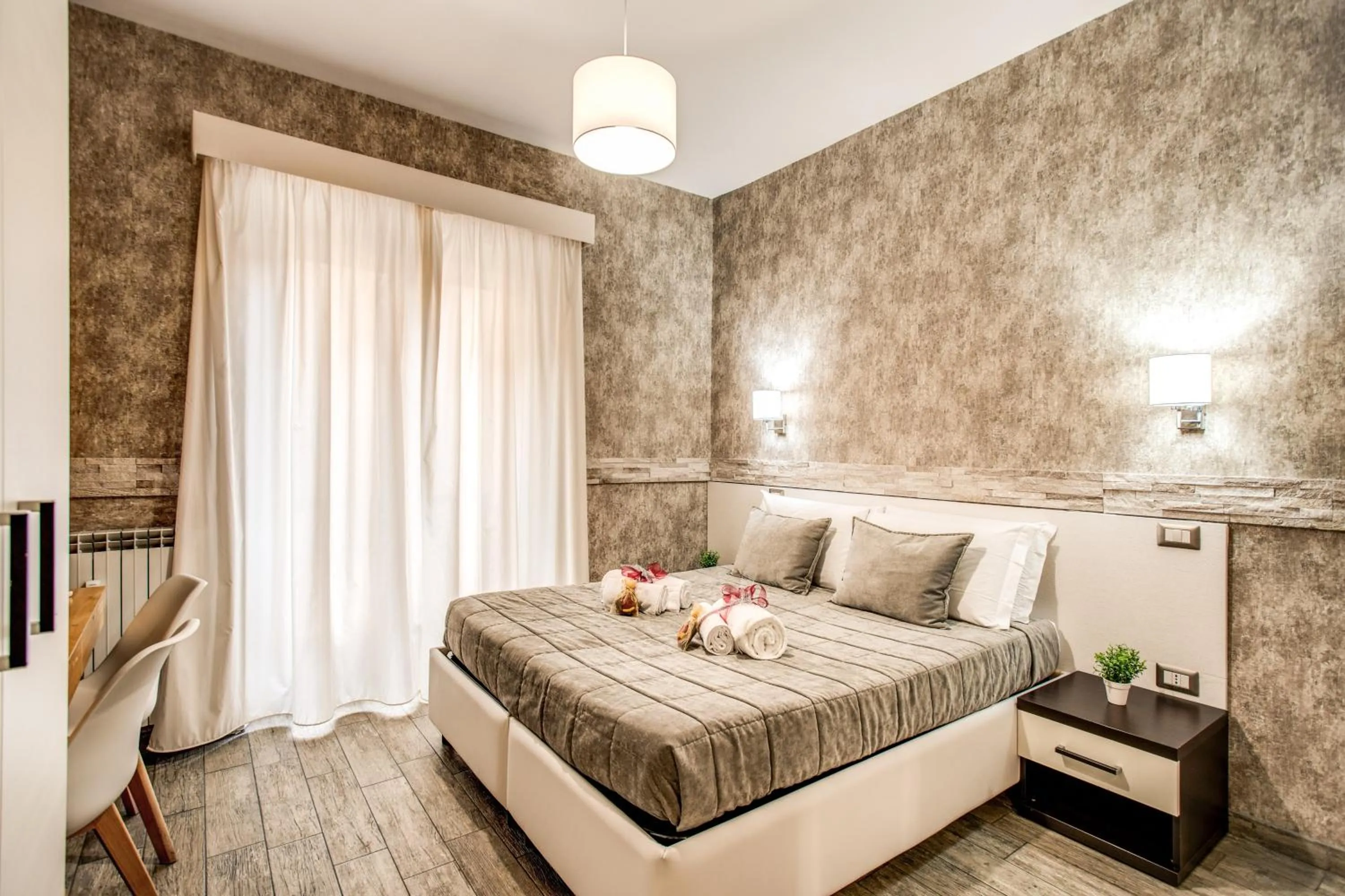 Bed in Santamaria Inn