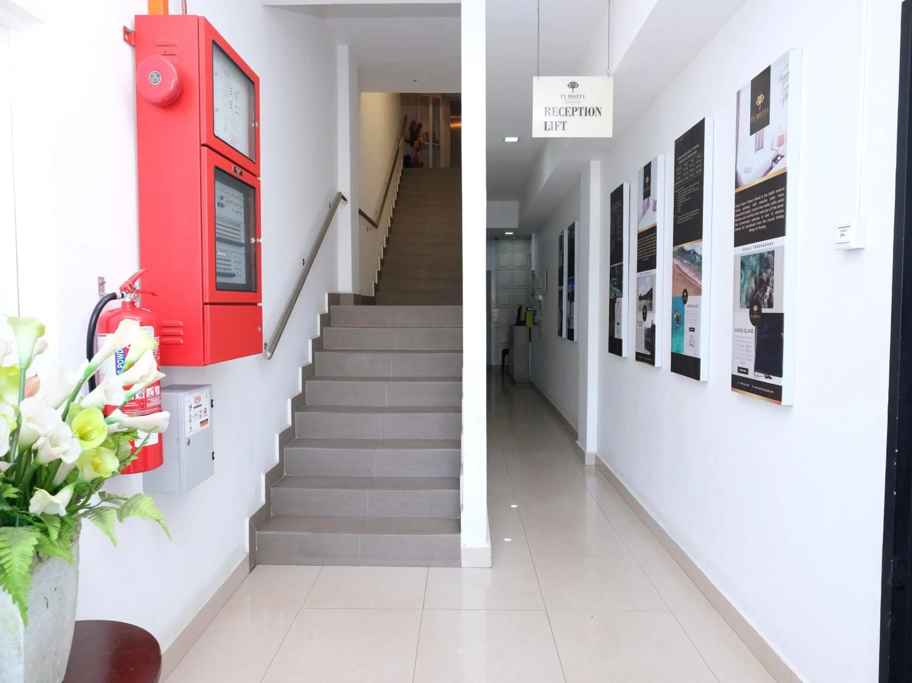 Floor plan in TY Hotel