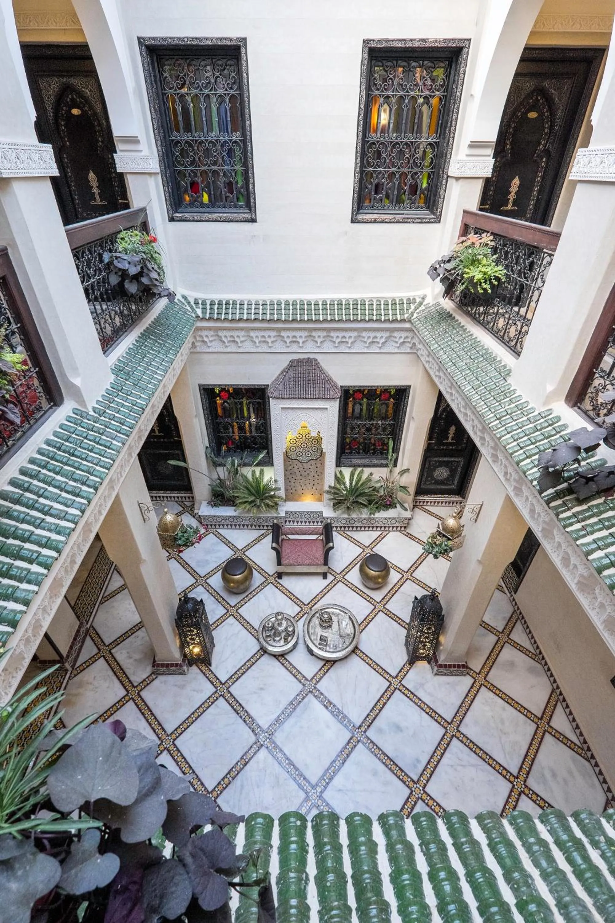 Patio in Riad Nesma Suites & Spa