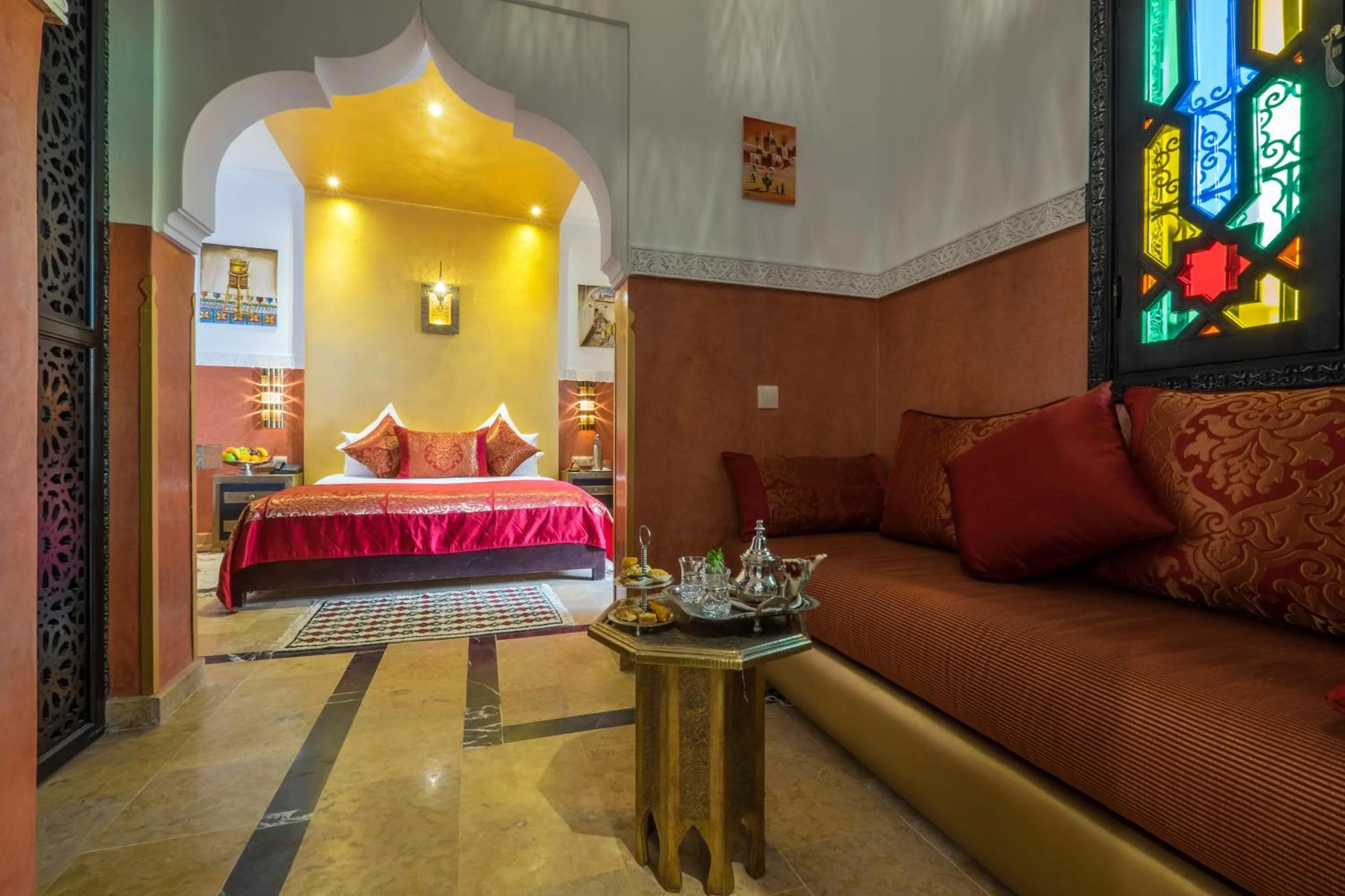 Photo of the whole room, Bed in Riad Nesma Suites & Spa