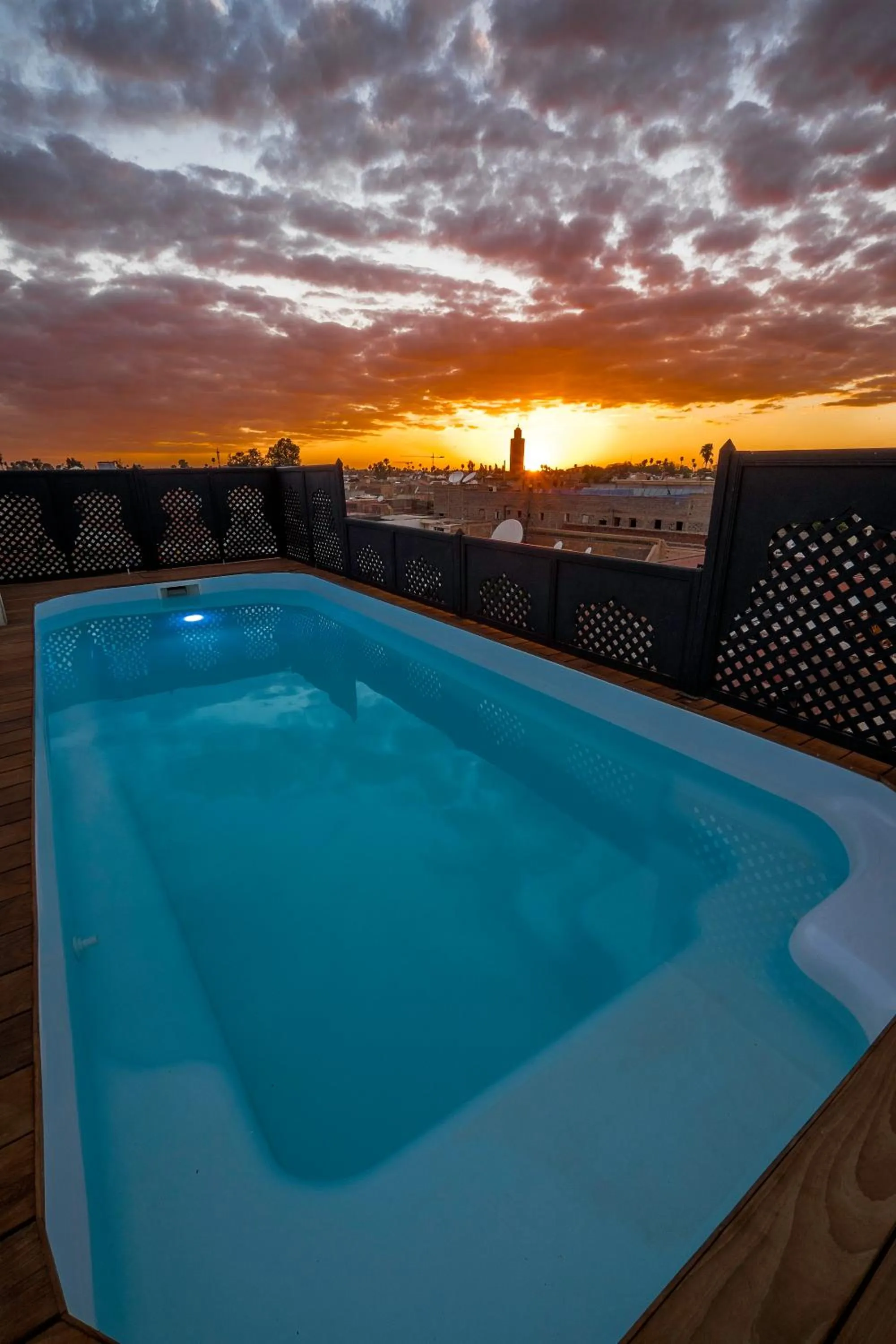 Patio in Riad Nesma Suites & Spa