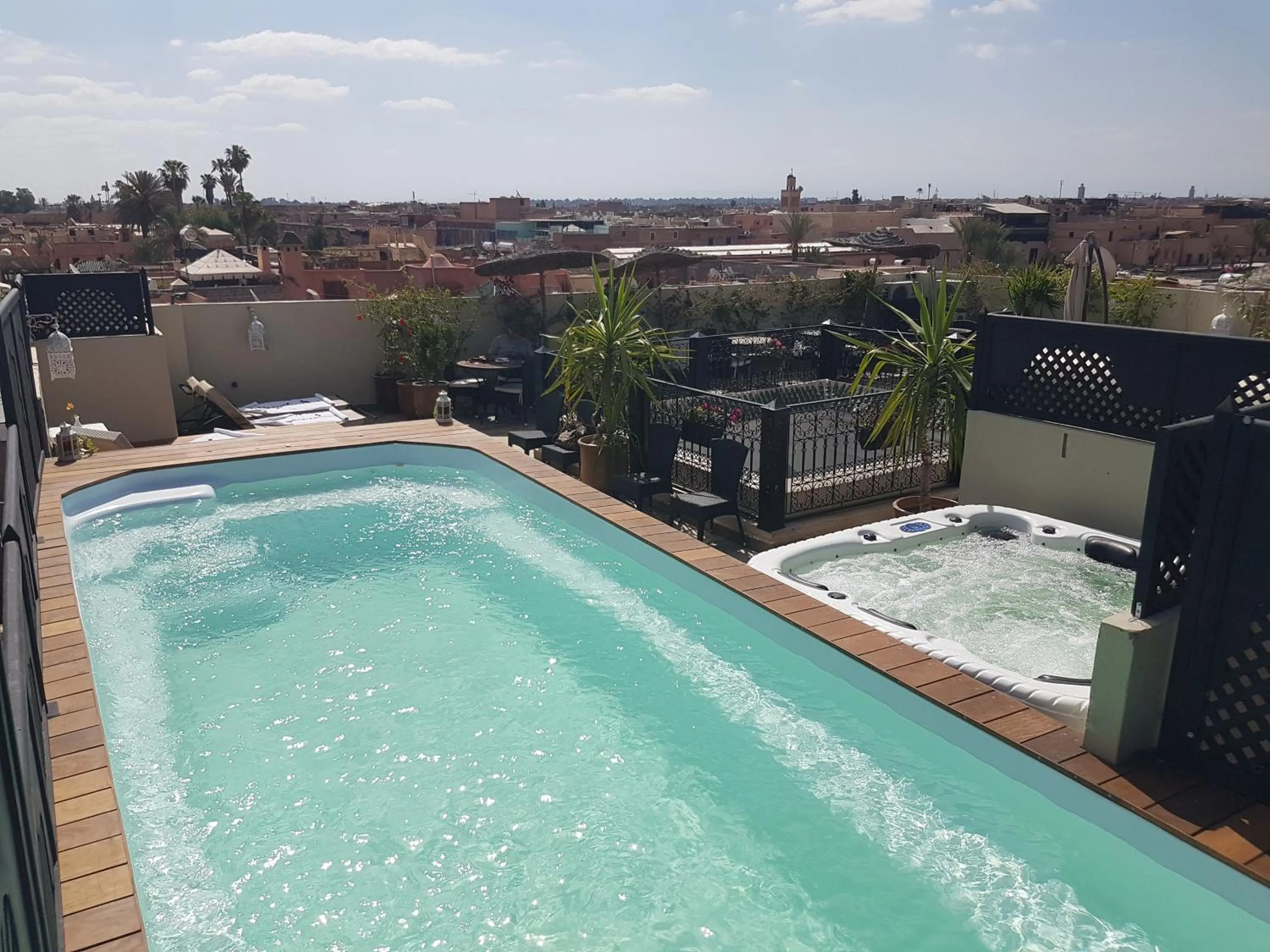 Patio in Riad Nesma Suites & Spa