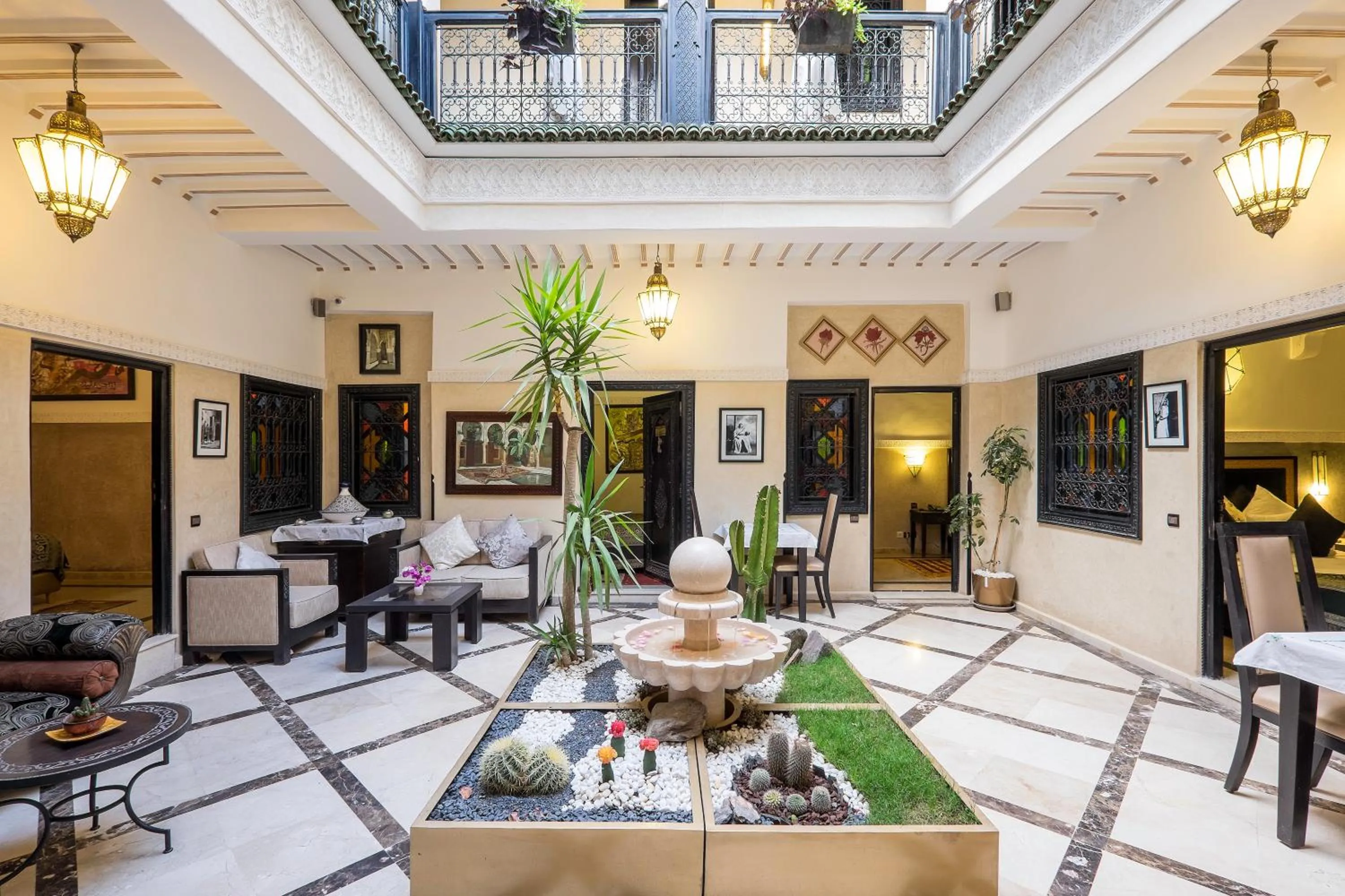 Patio in Riad Nesma Suites & Spa