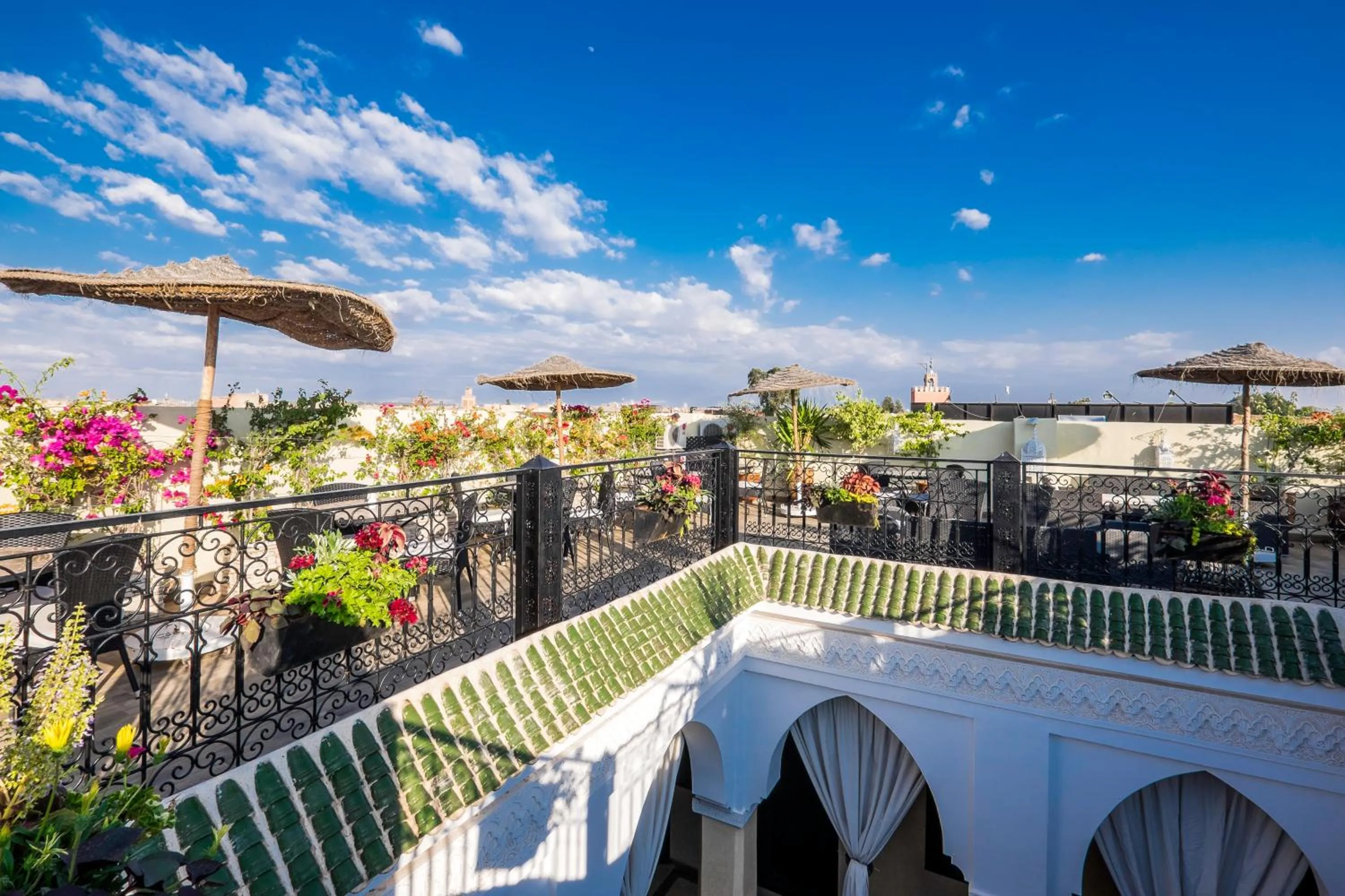 Patio in Riad Nesma Suites & Spa