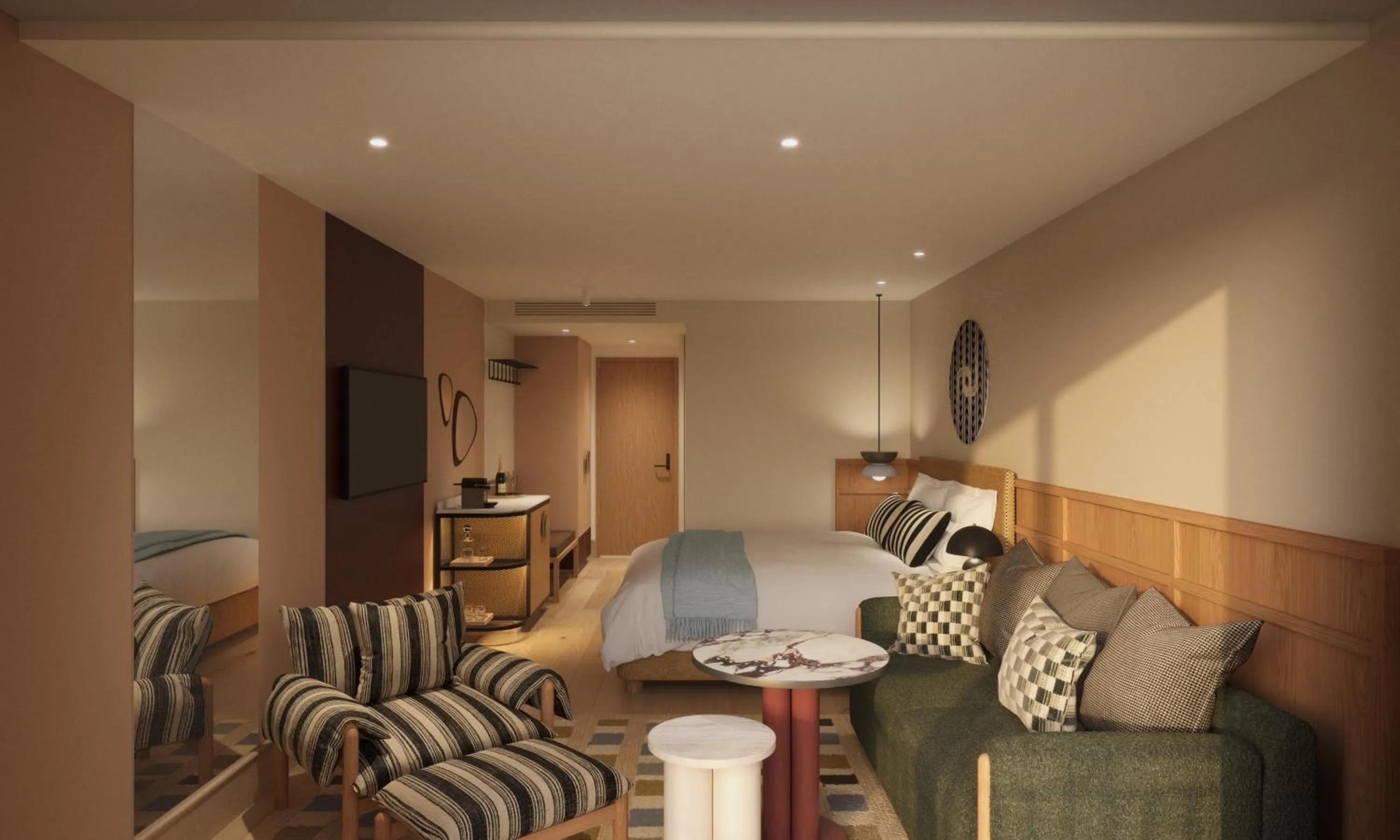 Bedroom in QT Queenstown