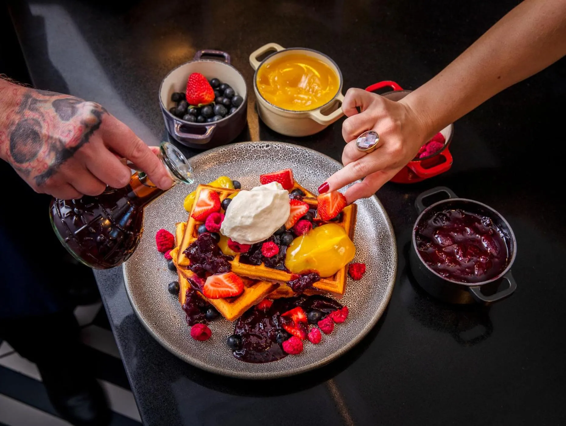 Breakfast in QT Queenstown