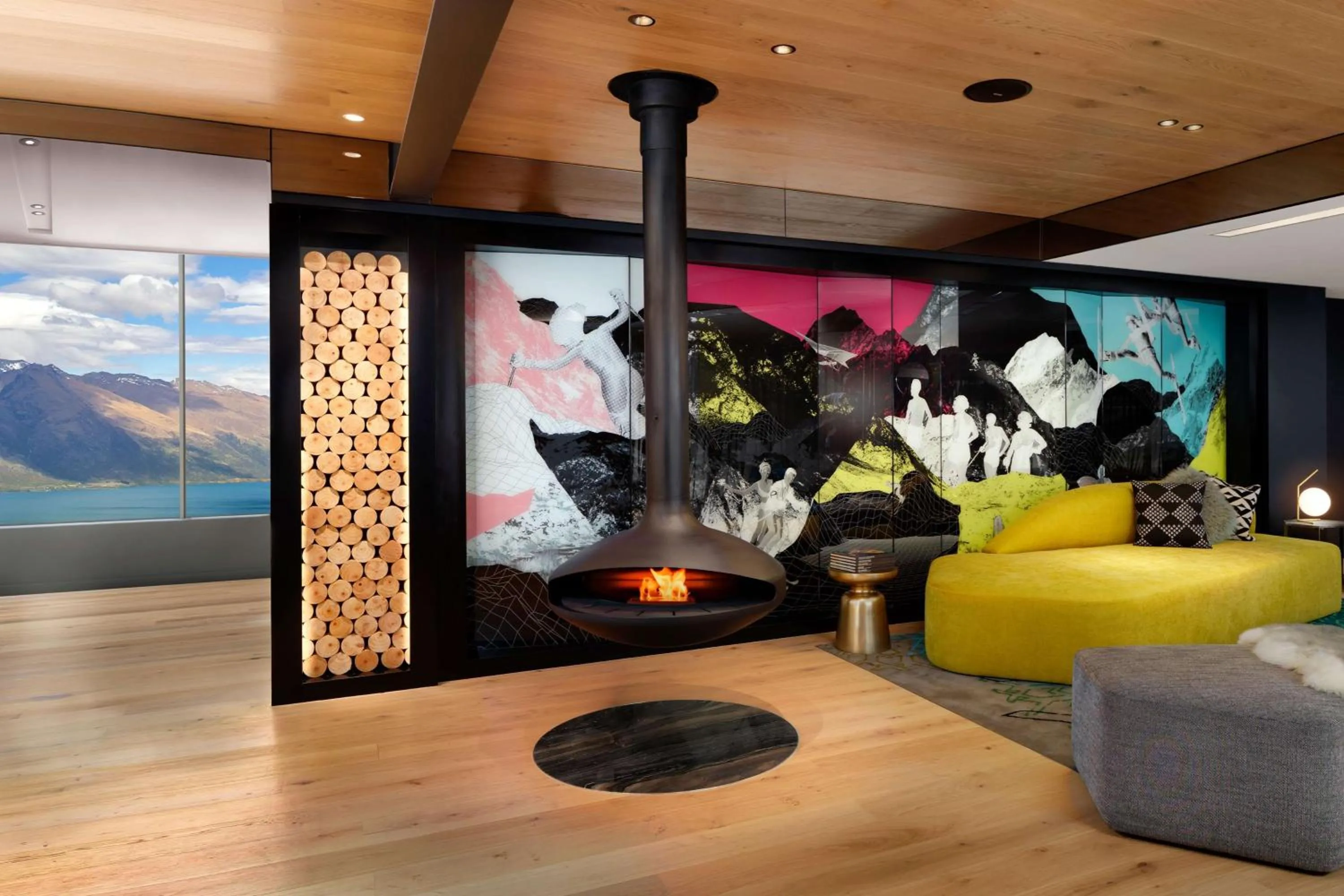 Lobby or reception in QT Queenstown