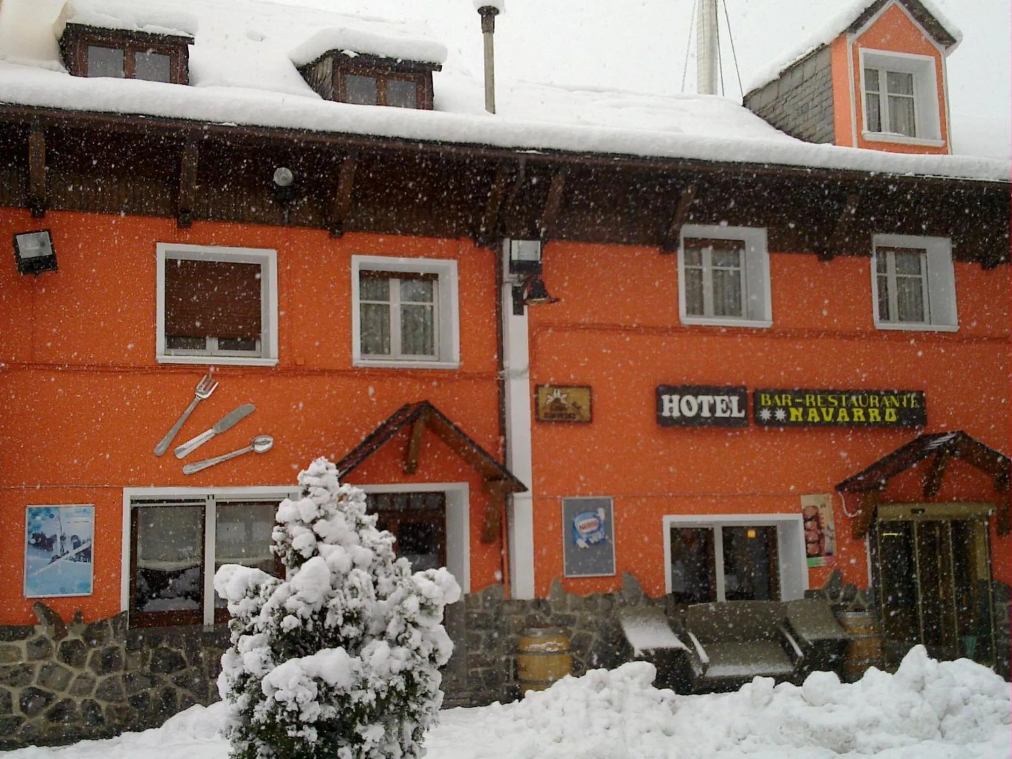Facade/entrance in Hotel Navarro