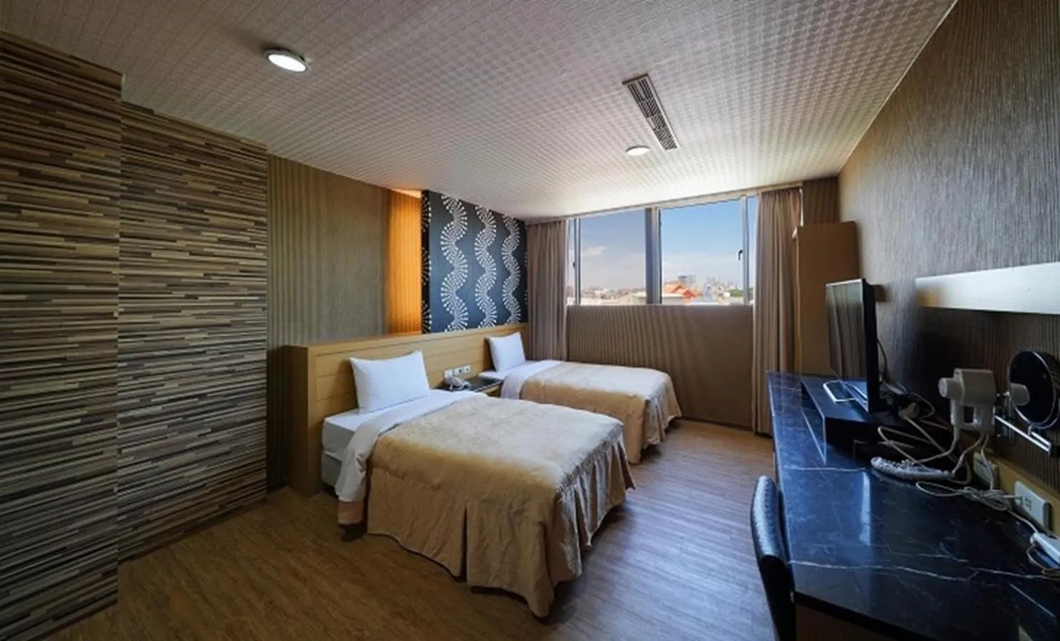 Bedroom, Bed in 花鄉商旅 左營店 Hua Xiang Hotel-Zuoying