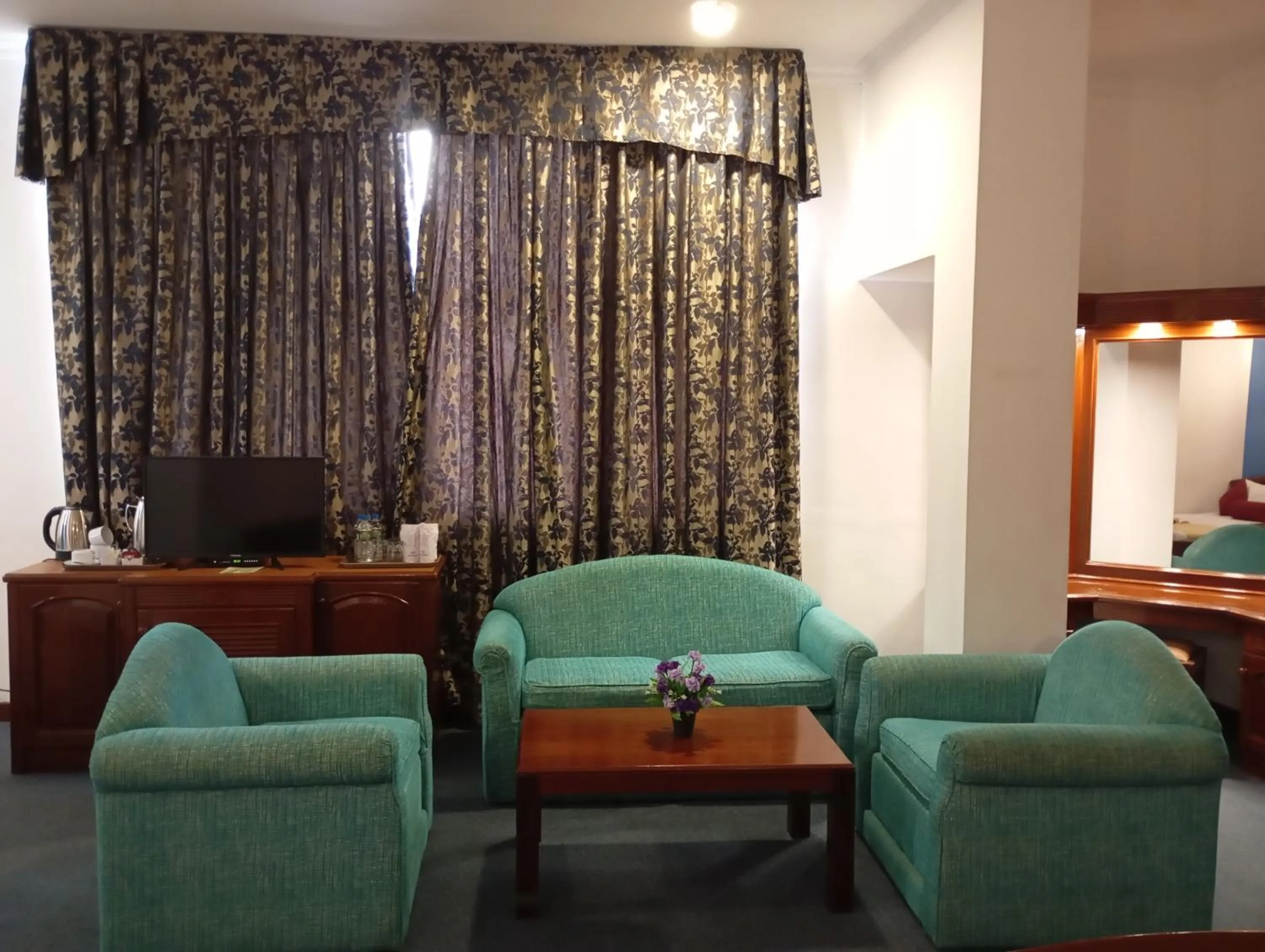 Living room in Hotel Sapphire