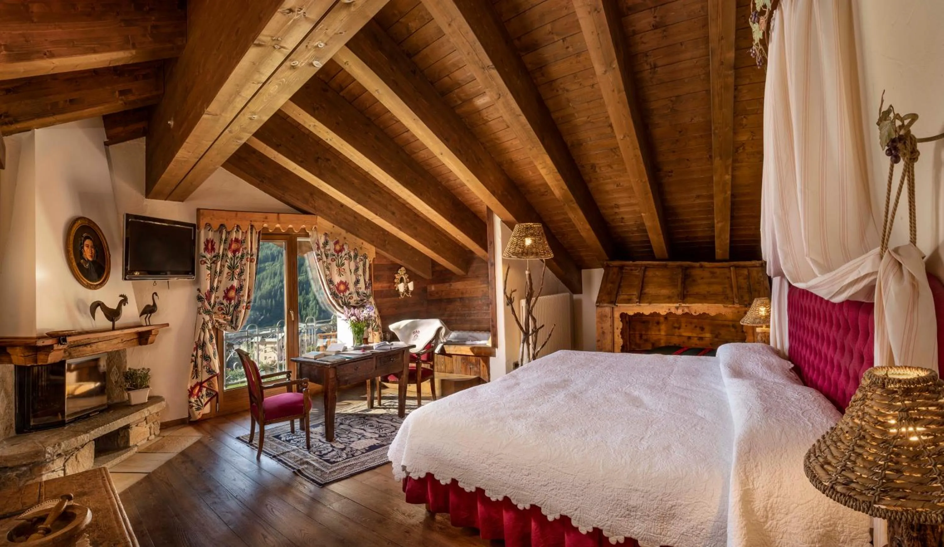 Bed in Bellevue Hotel & SPA