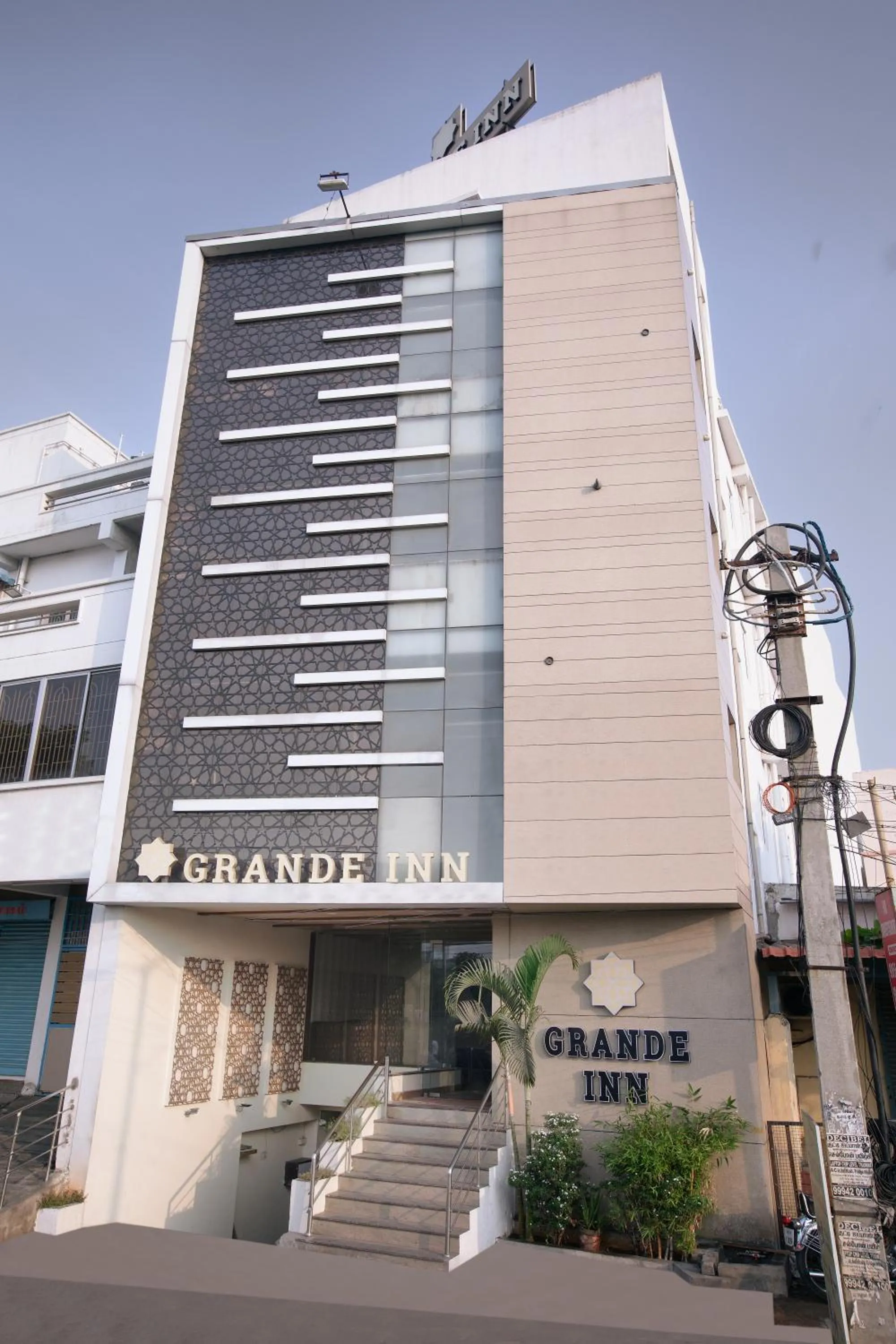 Facade/entrance in Grande Inn Trichy