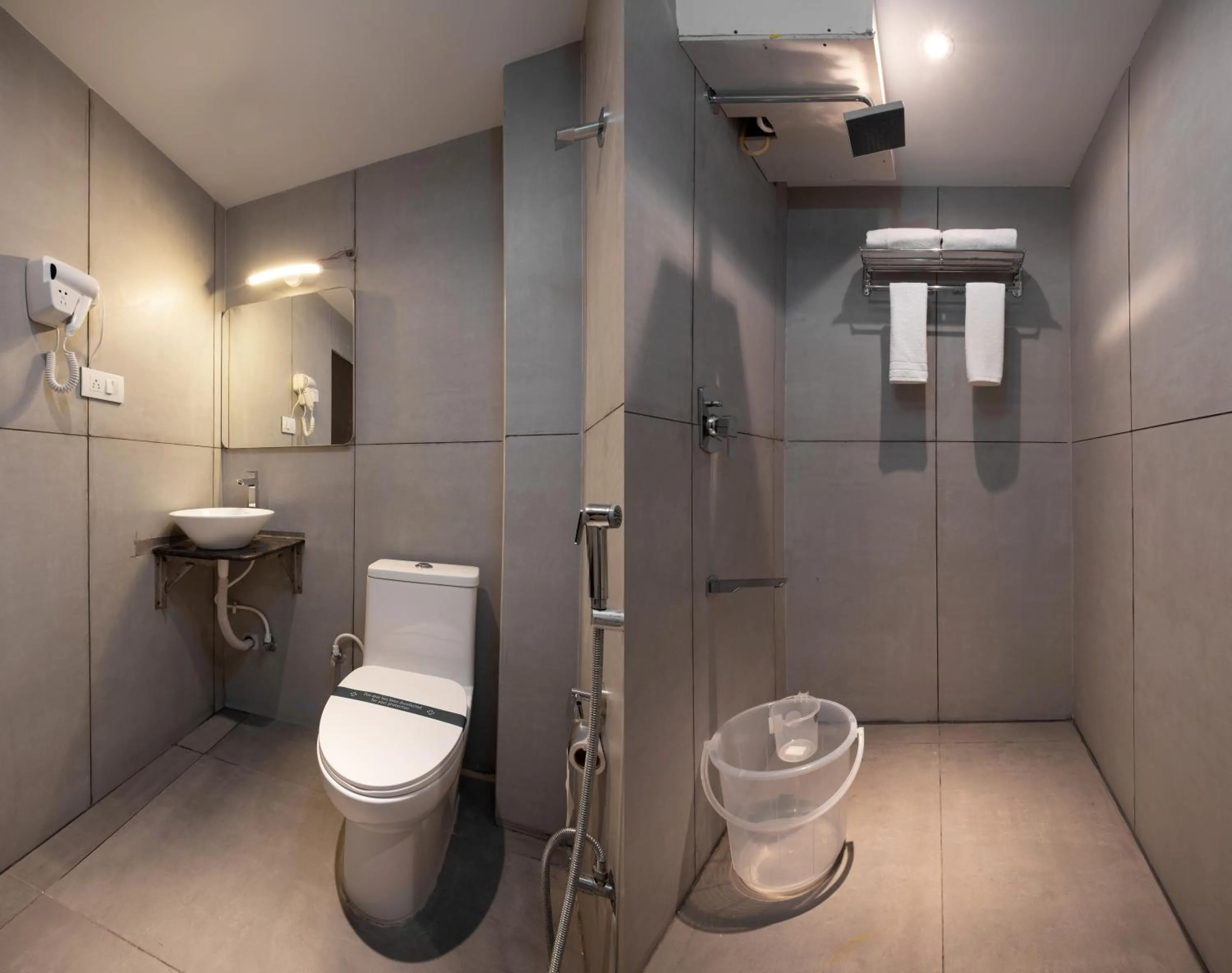 Bathroom in Grande Inn Trichy