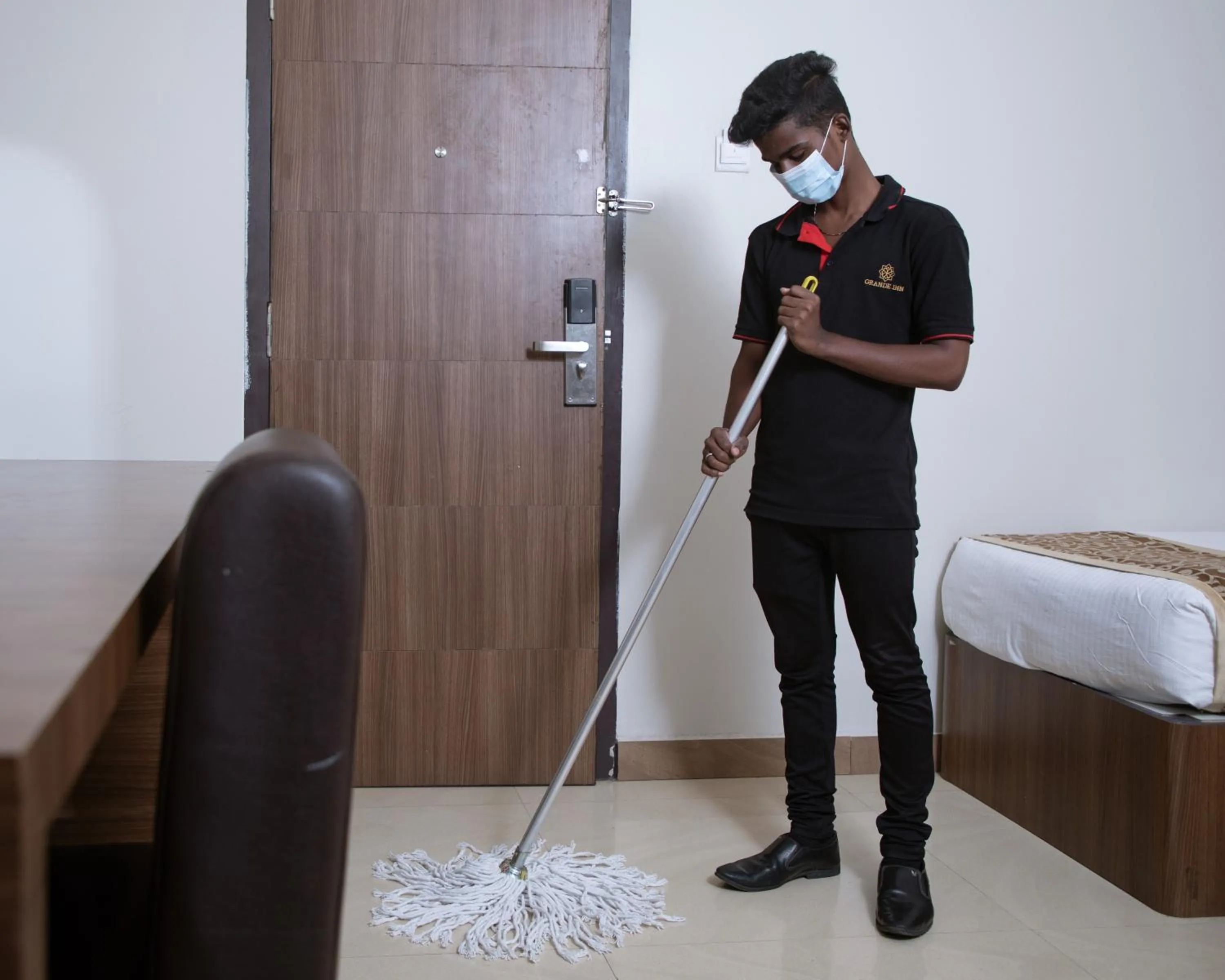 Staff in Grande Inn Trichy