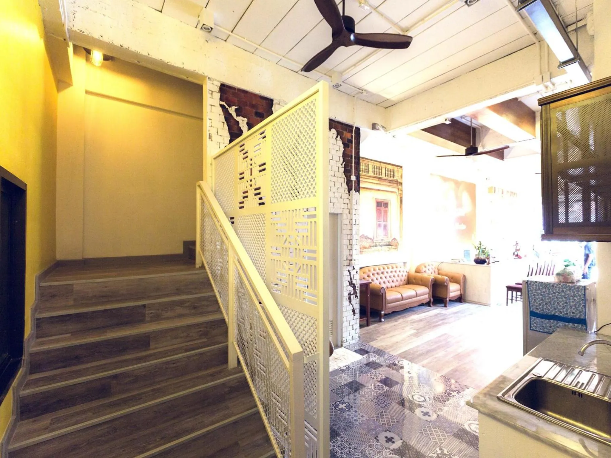 Lobby or reception in Sino Hostel @ Kata