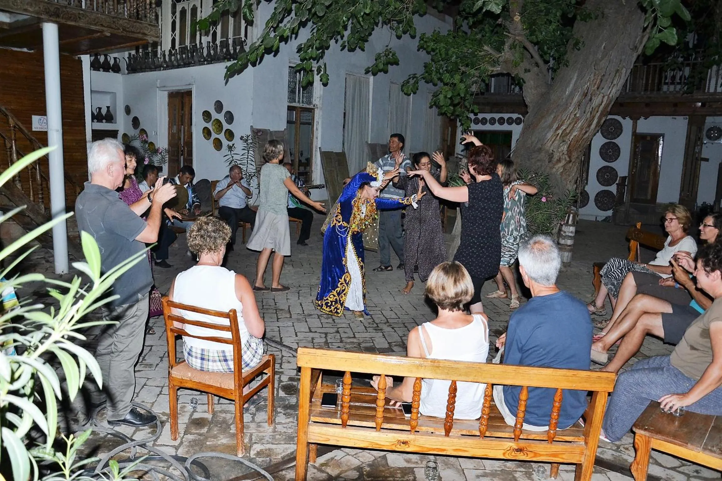 group of guests in Hotel Legende