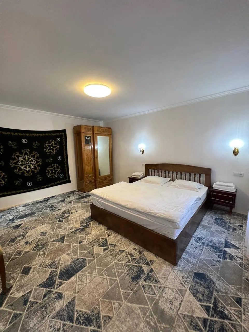 Bed in Hotel Legende