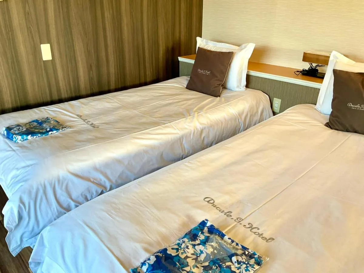 Bed in Ducale Garden Hotel Kujukuri