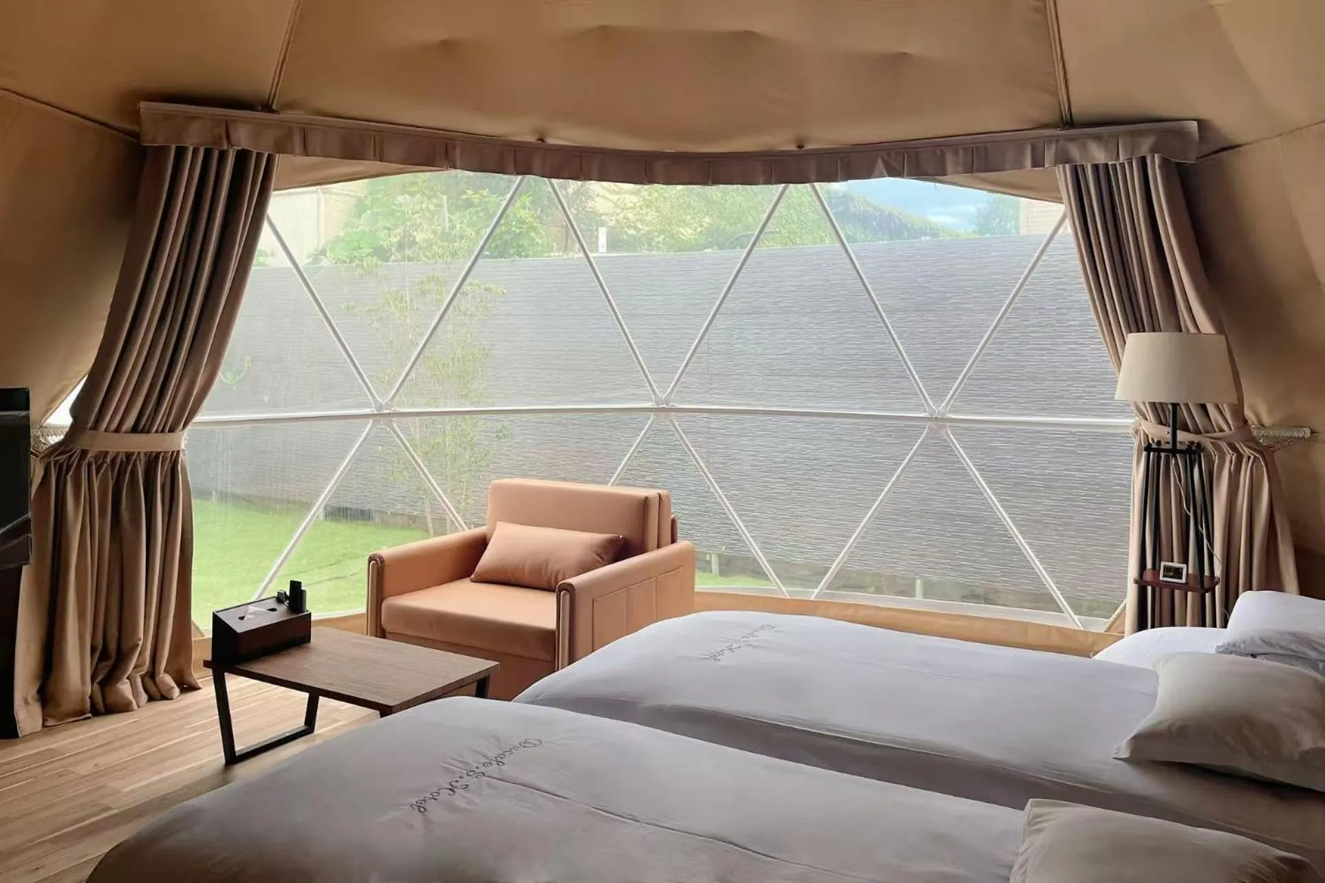 Bed in Ducale Garden Hotel Kujukuri