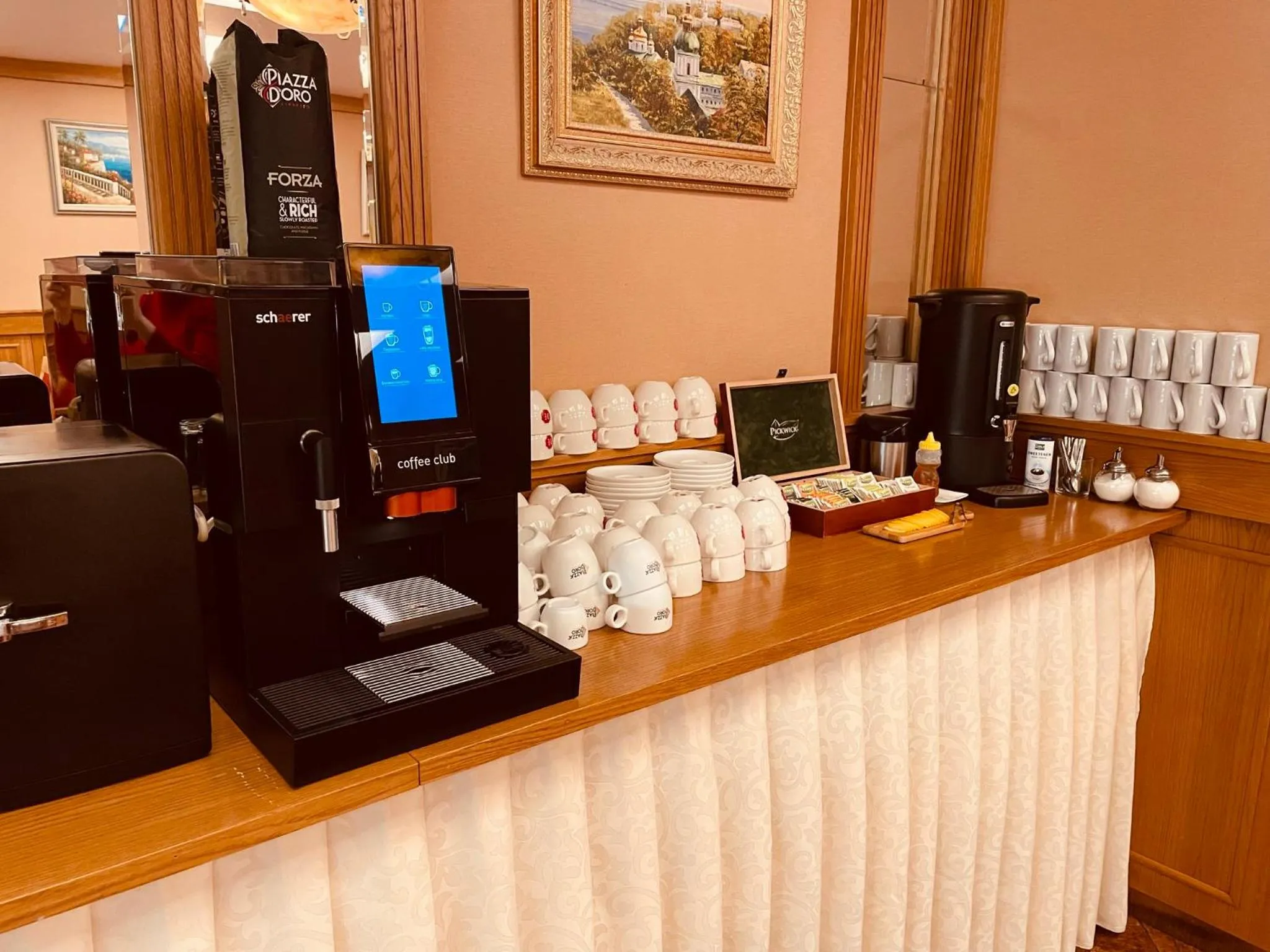 Buffet breakfast in Hotel Askania