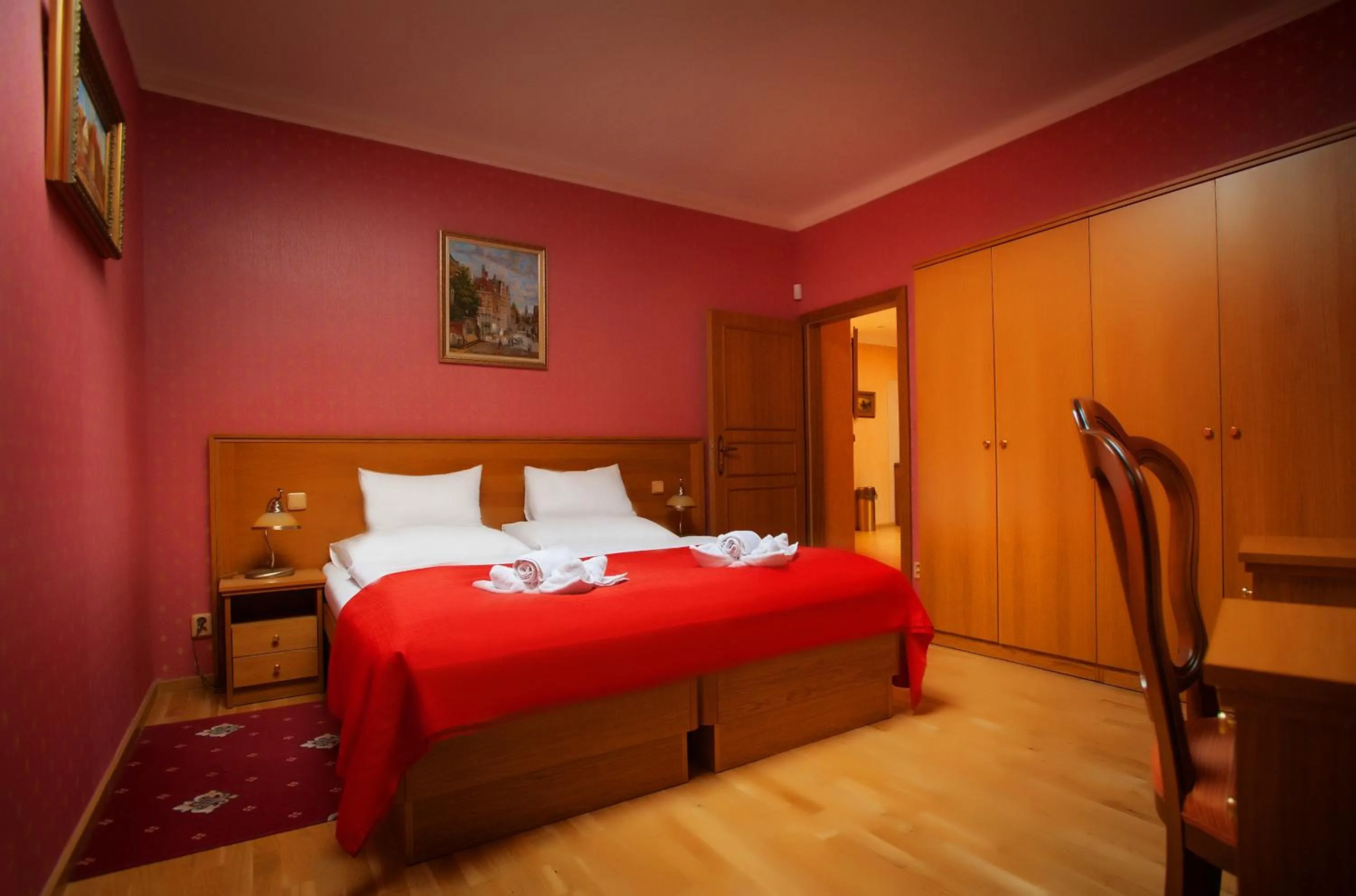 Bedroom, Bed in Hotel Askania