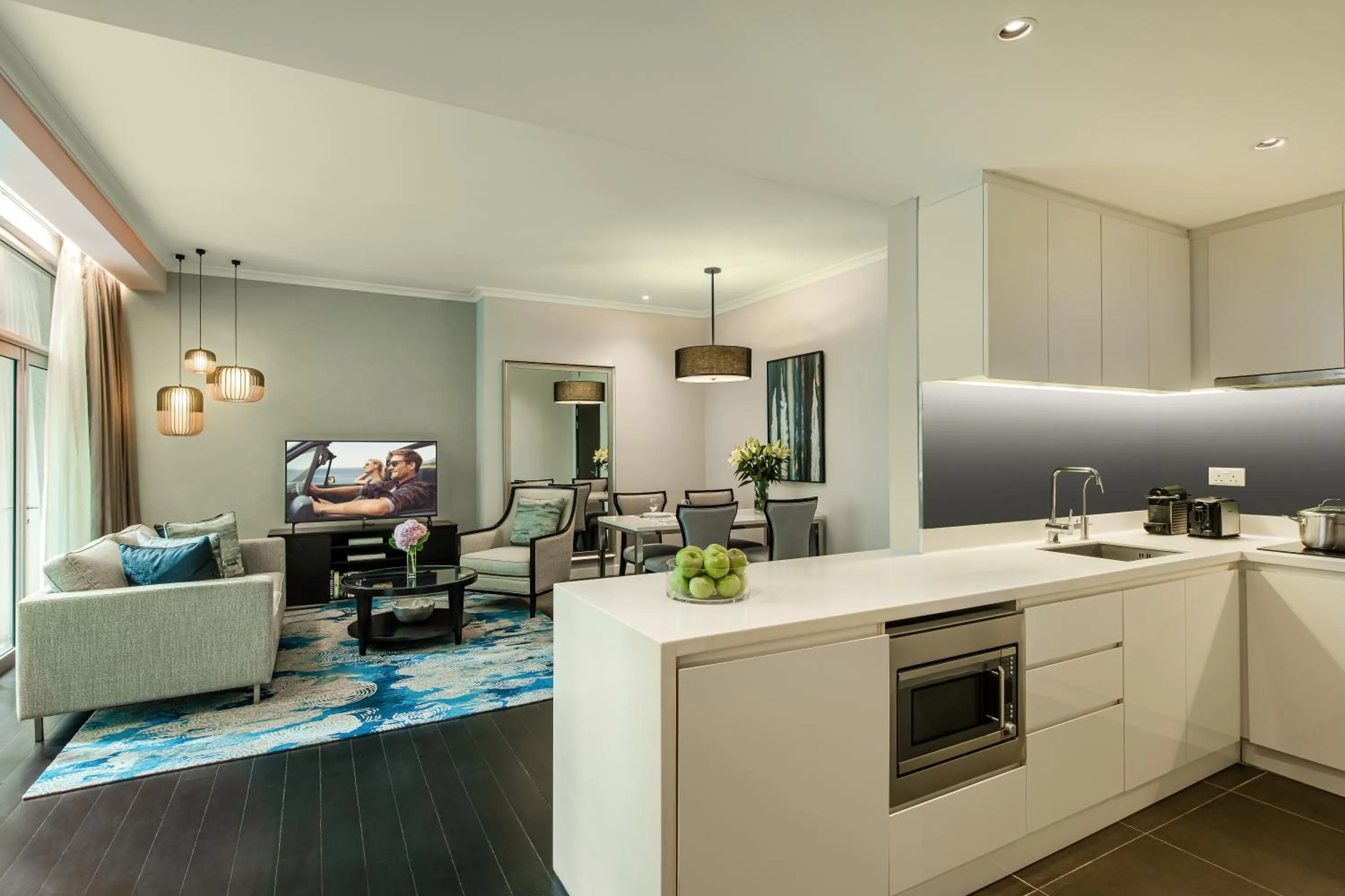 Kitchen or kitchenette in Ascott Kuala Lumpur