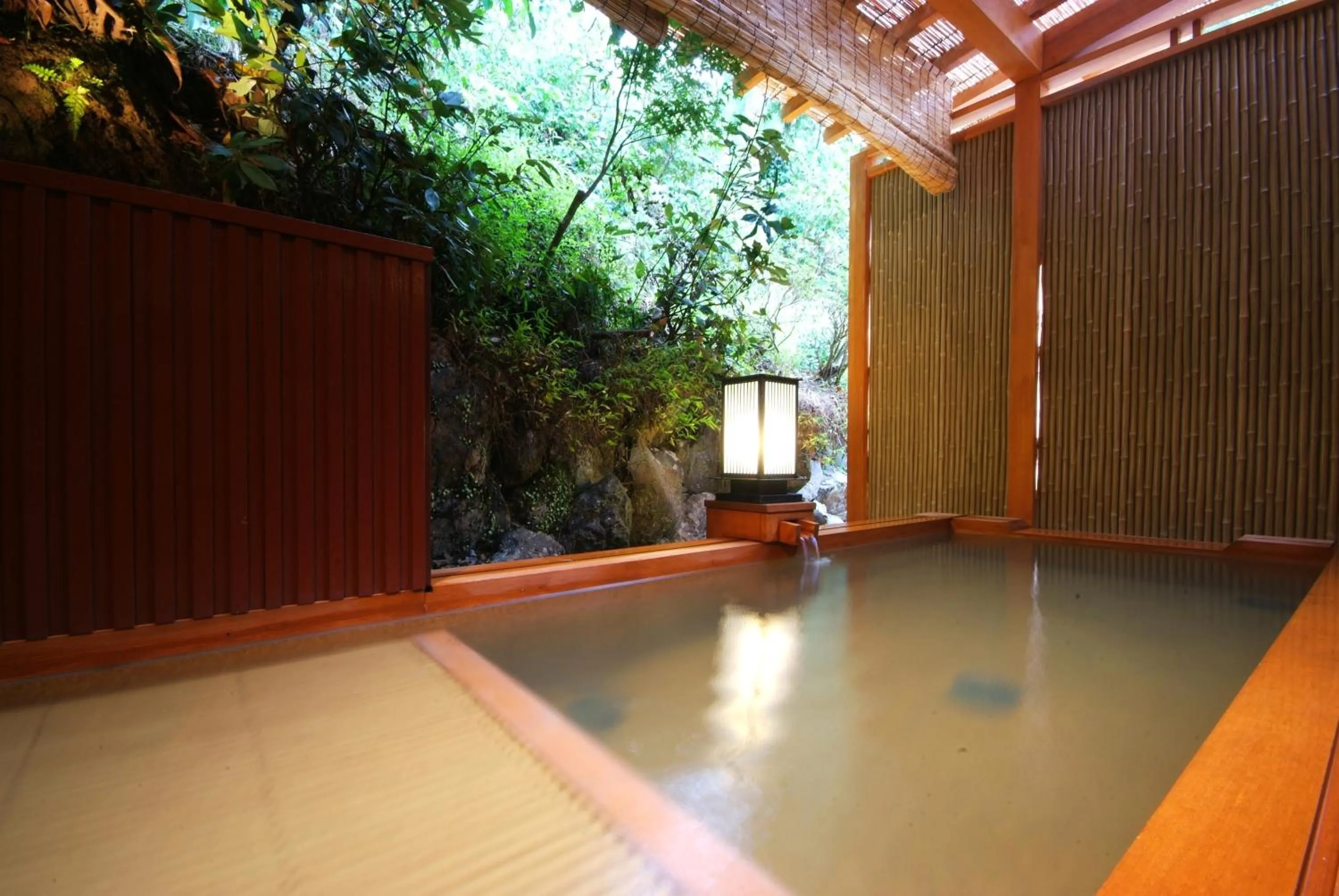 Hot Spring Bath in Hanaikada