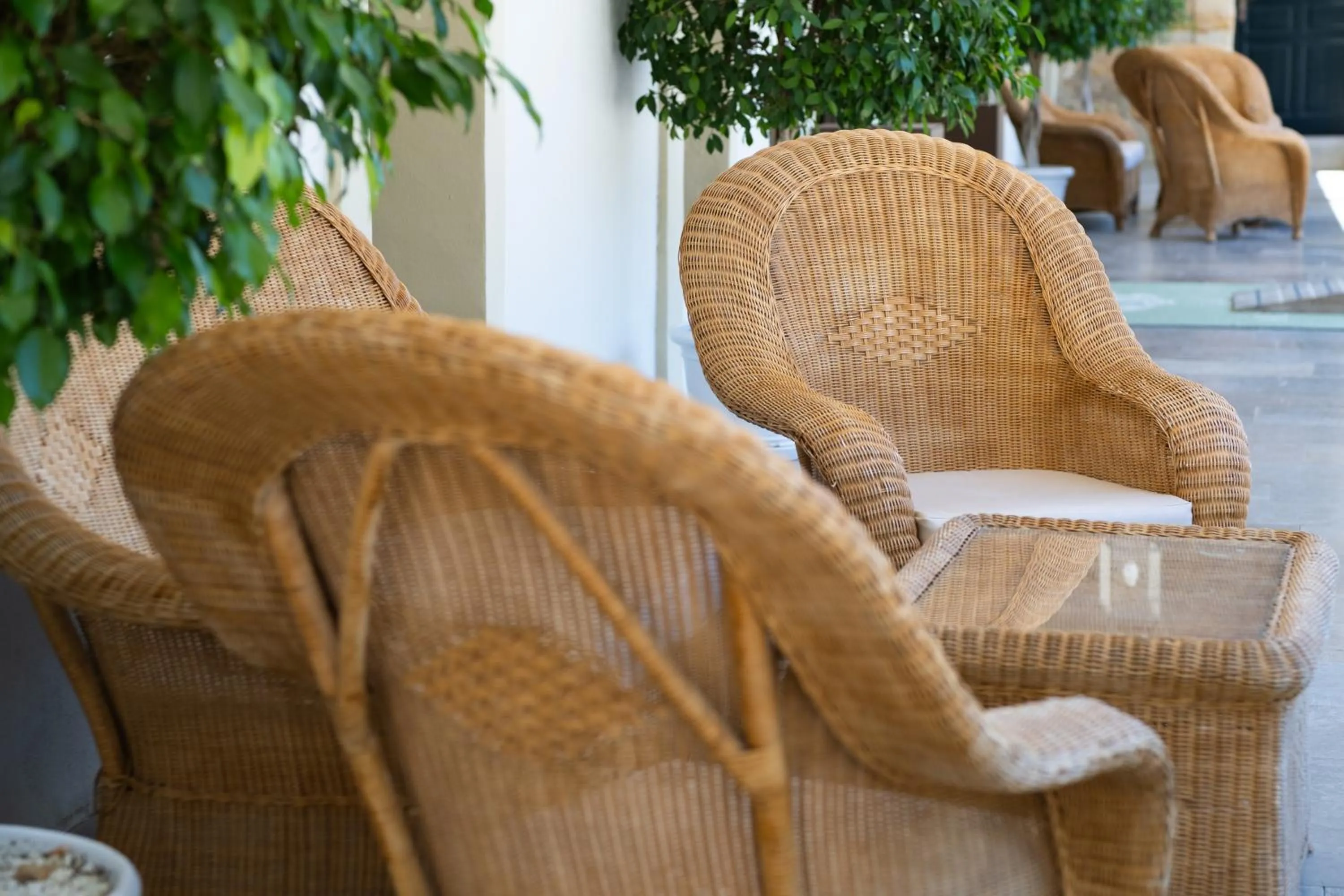 Facade/entrance in La Almoraima Hotel