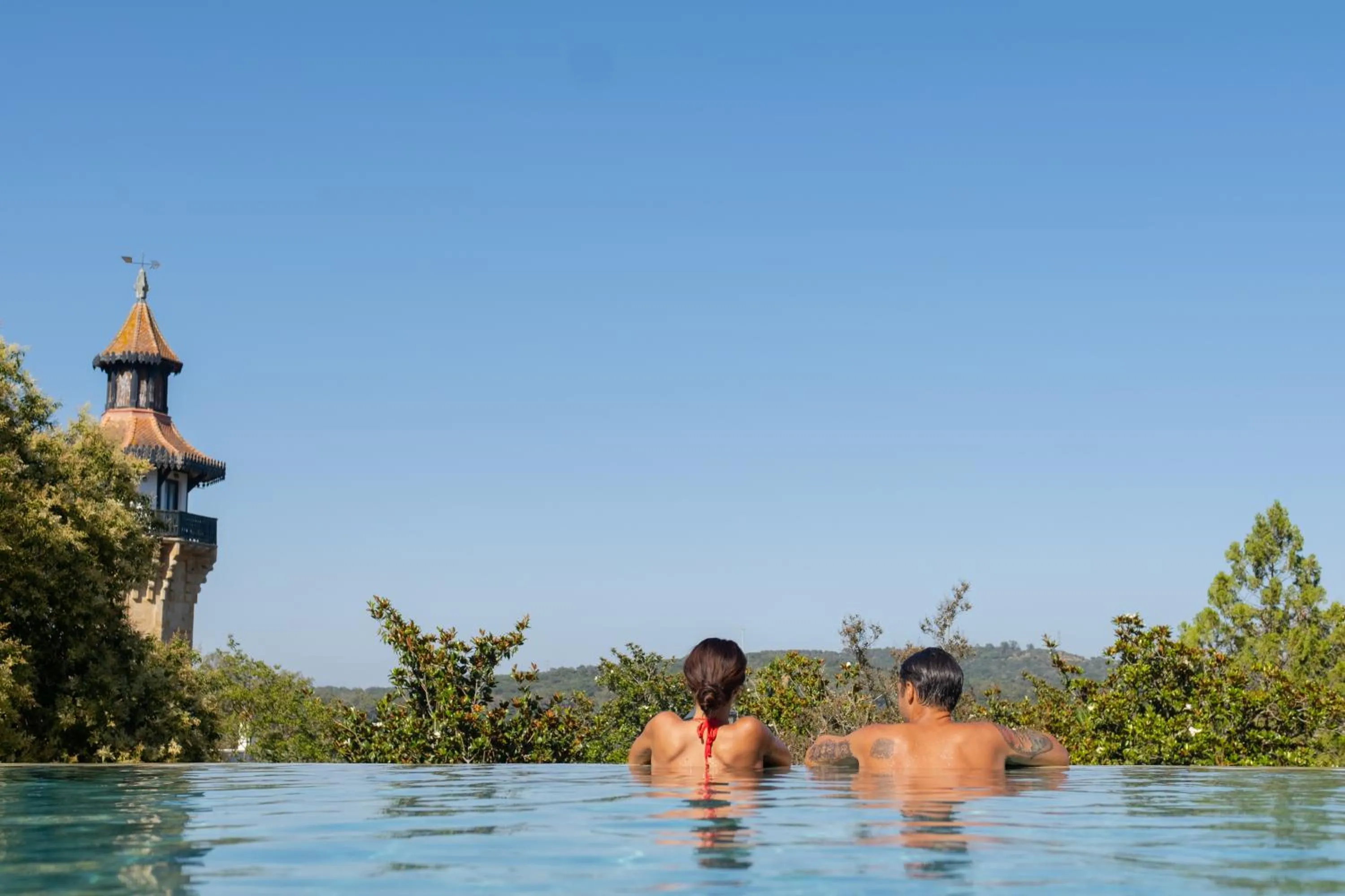 Natural landscape in La Almoraima Hotel