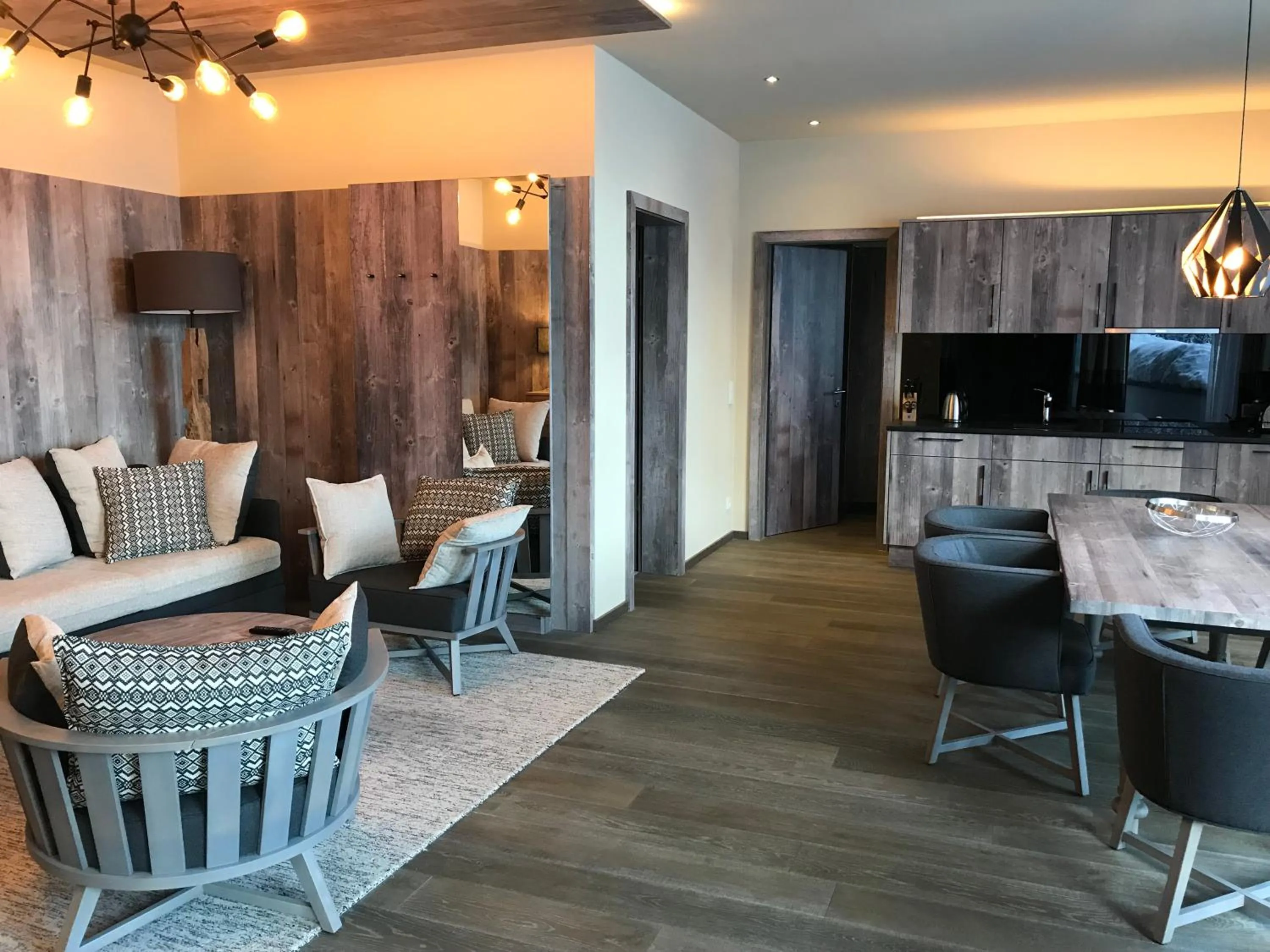 Living room in Mountain Spa Residences