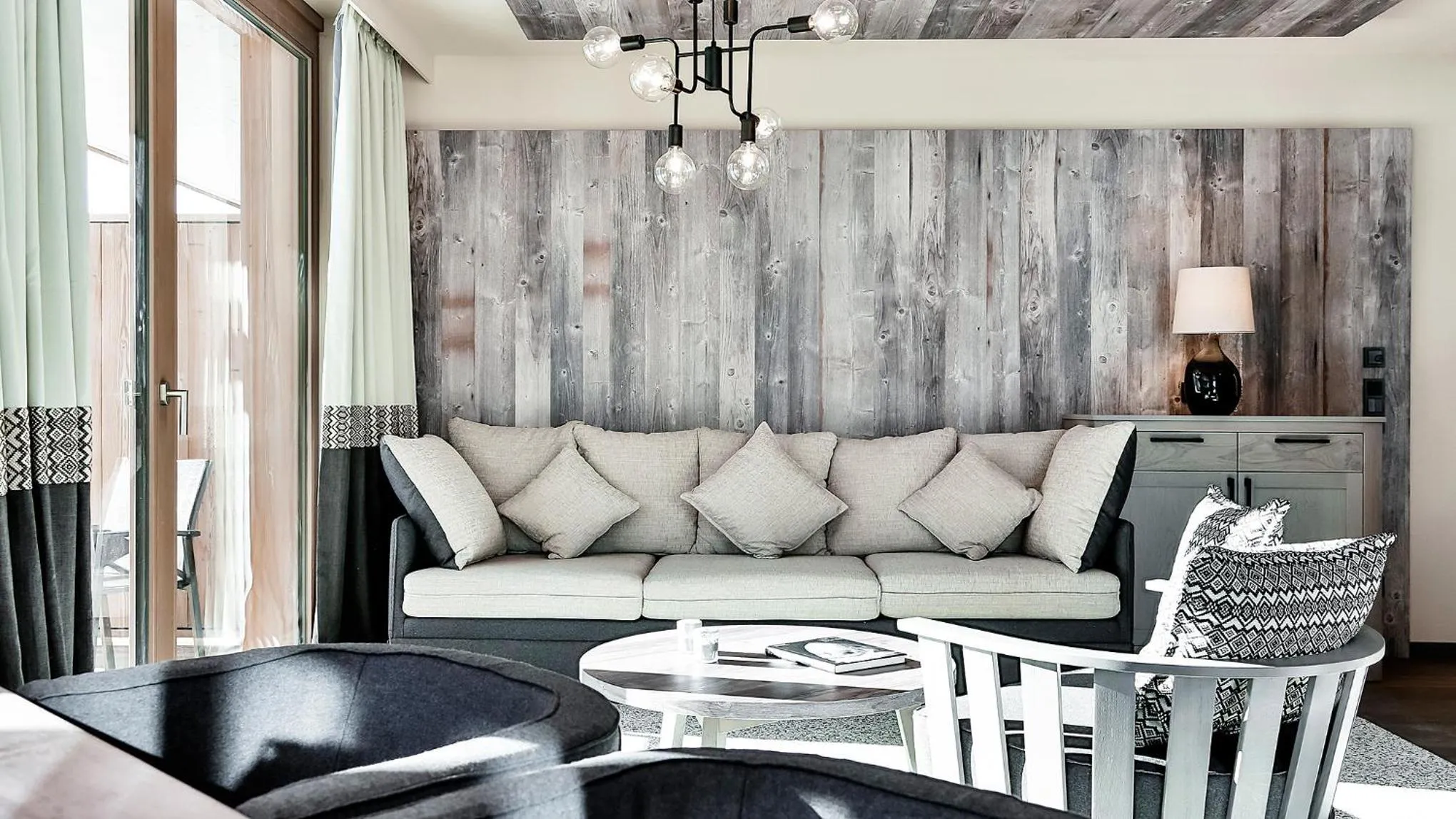 Living room in Mountain Spa Residences