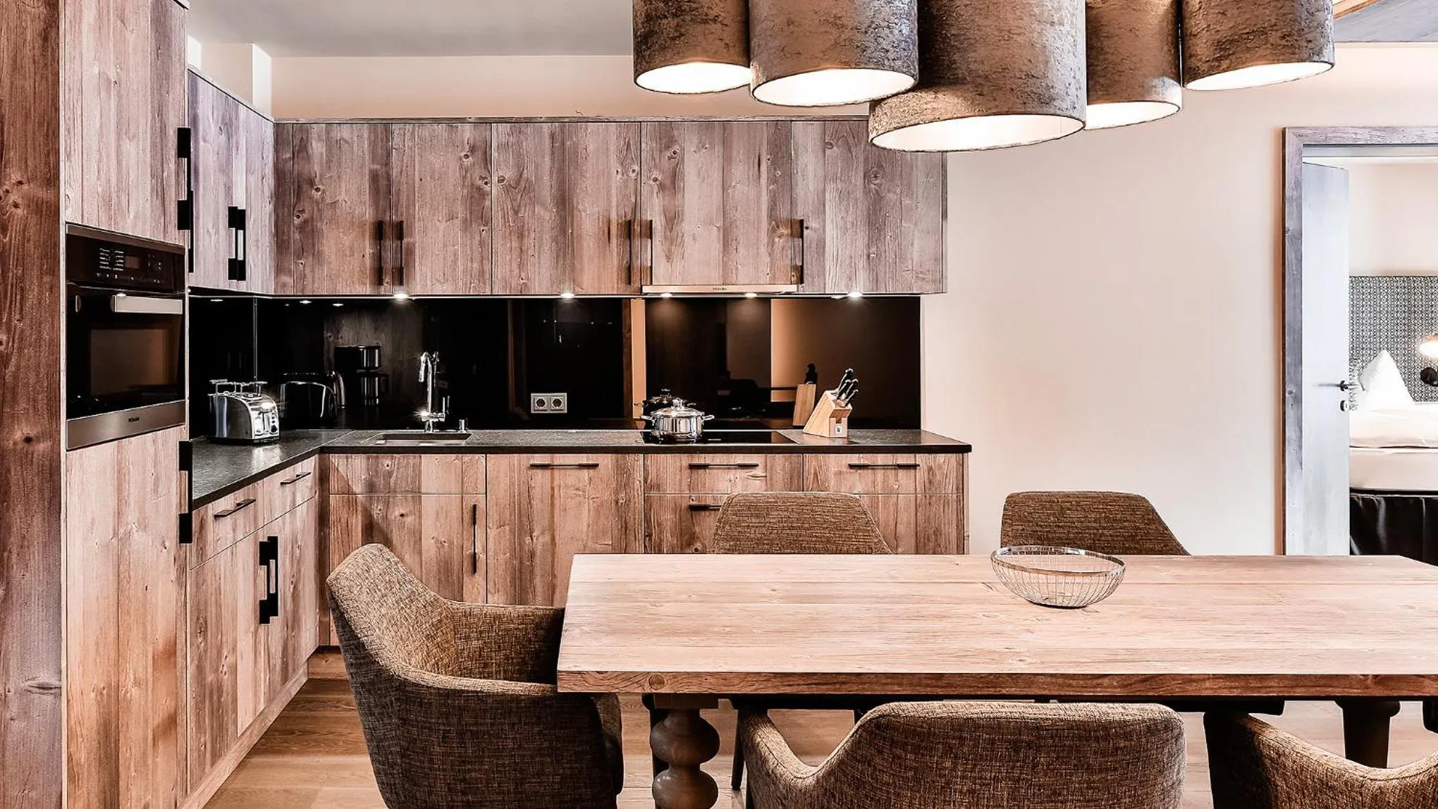 Kitchen or kitchenette in Mountain Spa Residences