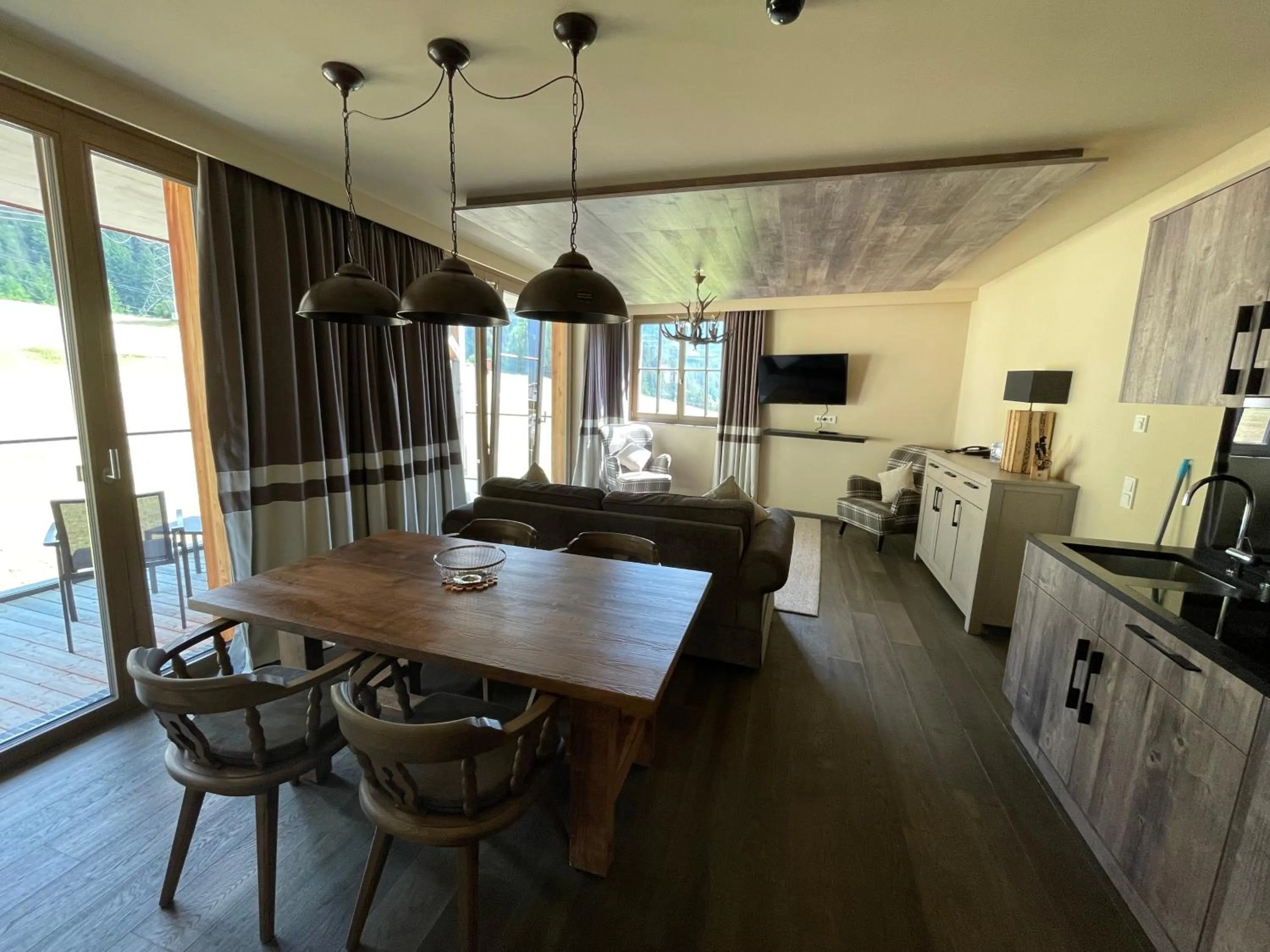 Kitchen or kitchenette in Mountain Spa Residences