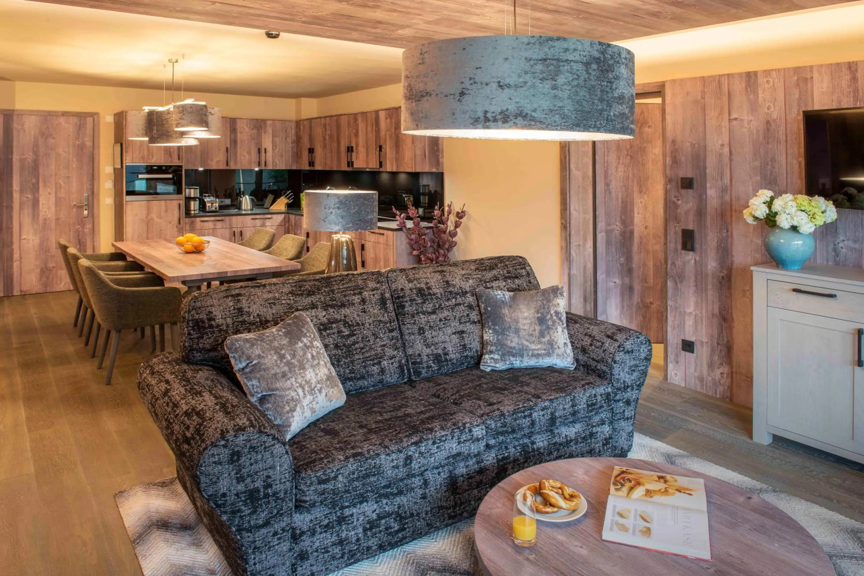 Living room in Mountain Spa Residences