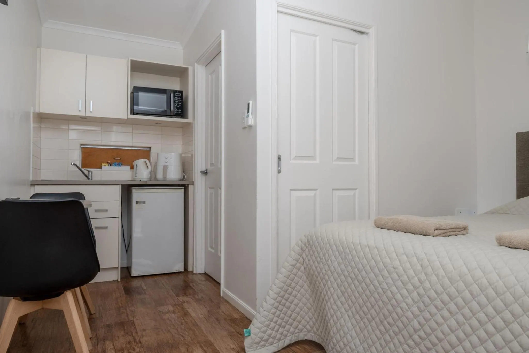 Bed in Sunset Beach Holiday Park