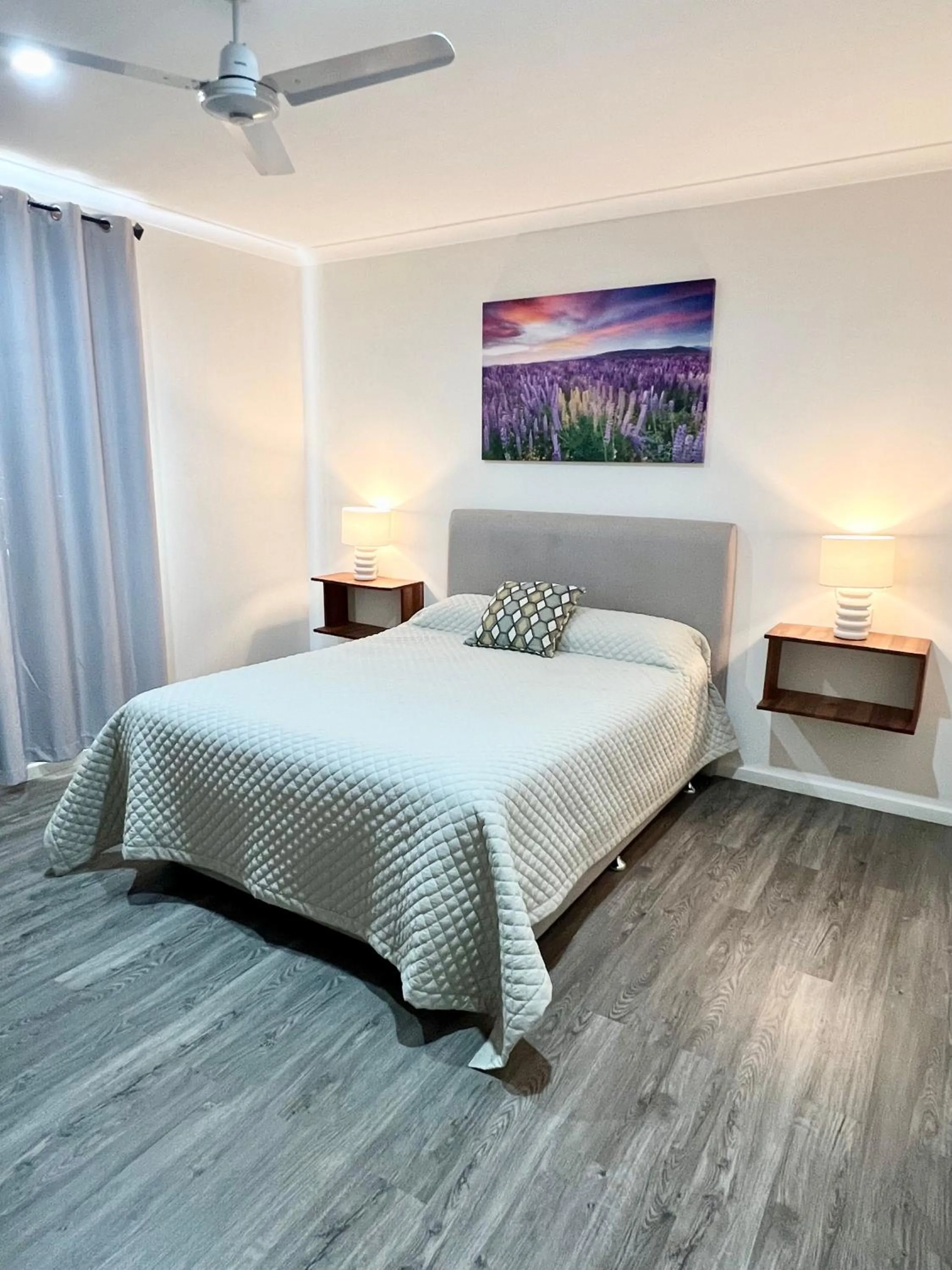 Bed in Sunset Beach Holiday Park