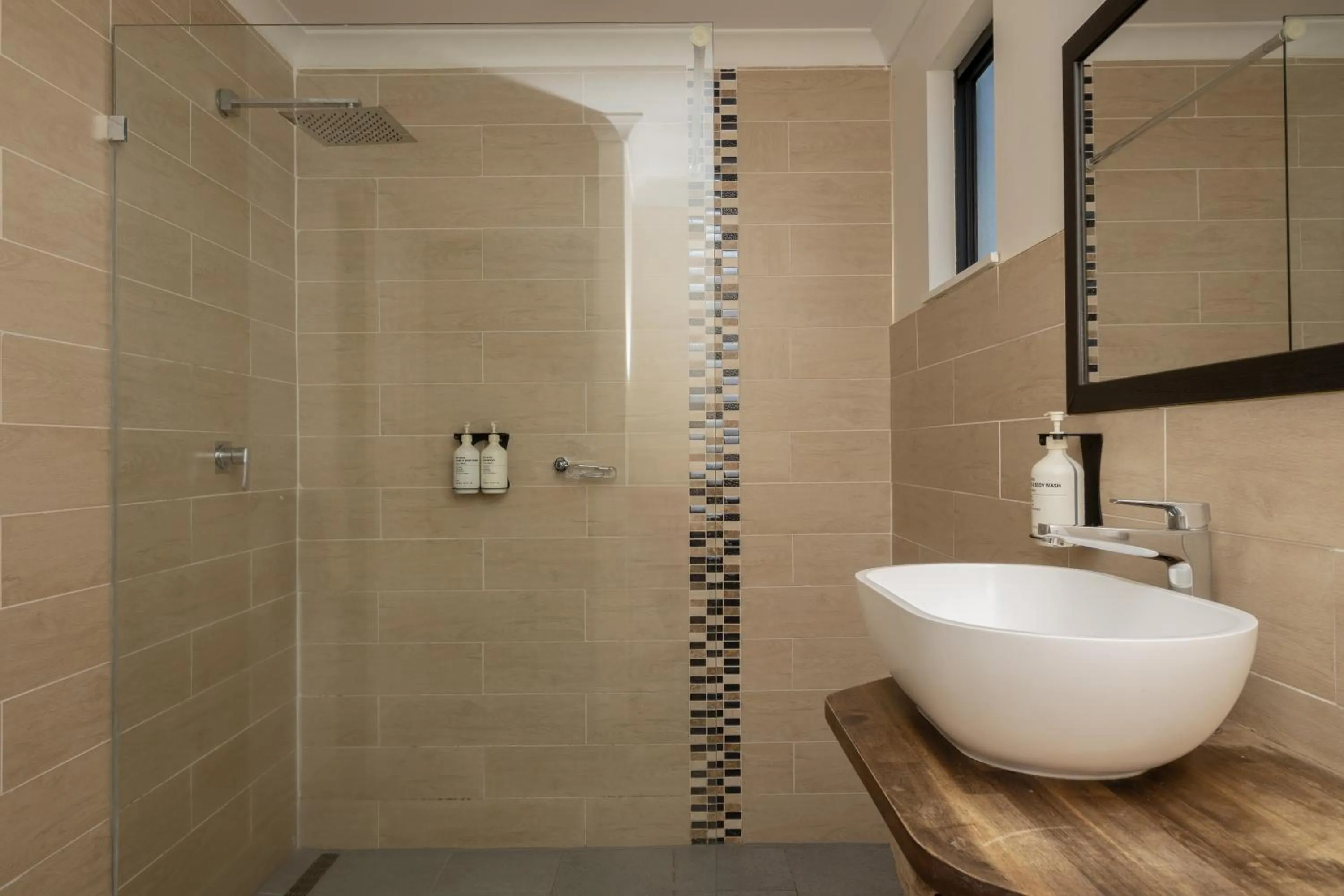 Bathroom in Sunset Beach Holiday Park