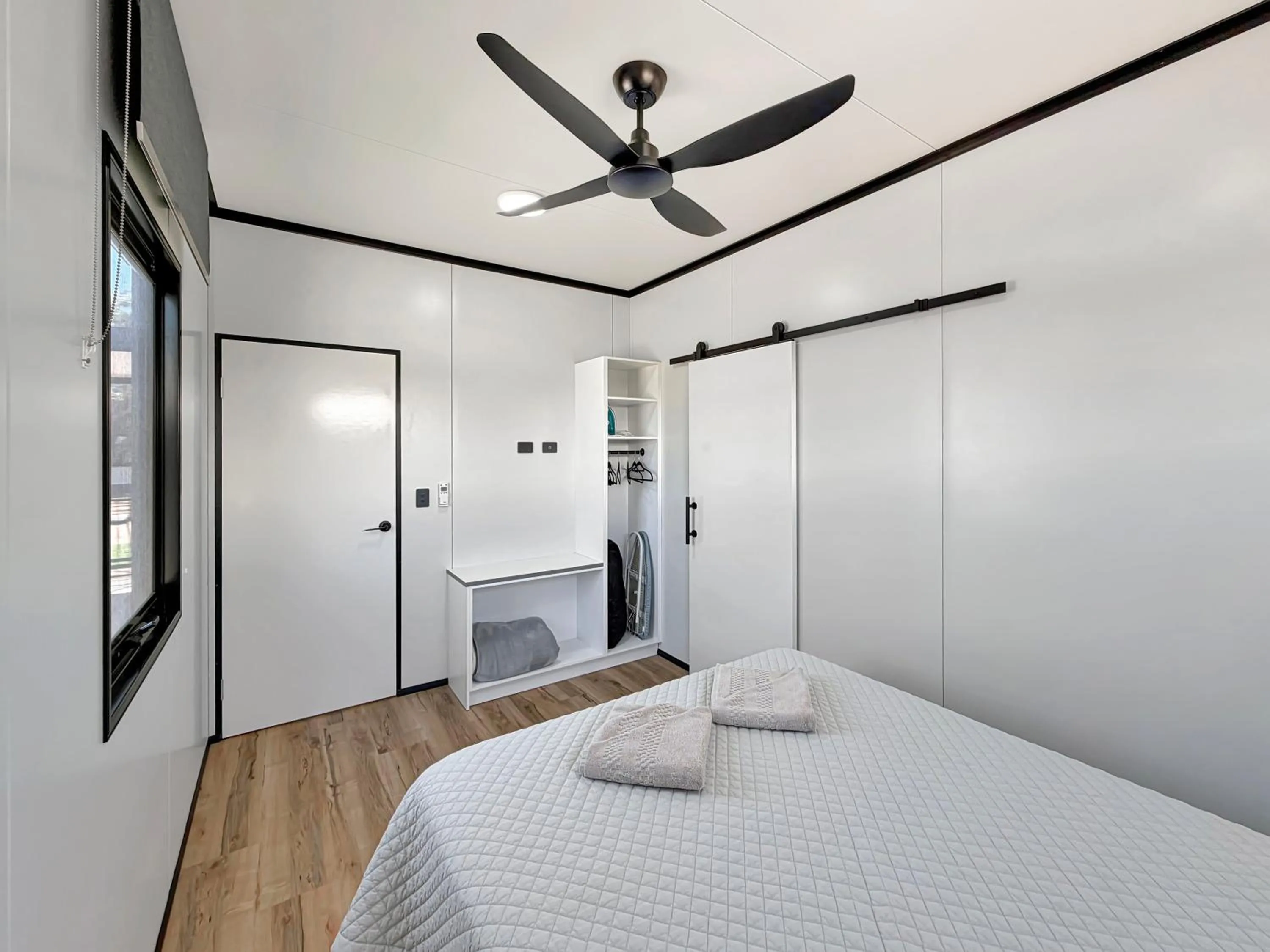 Bed in Sunset Beach Holiday Park