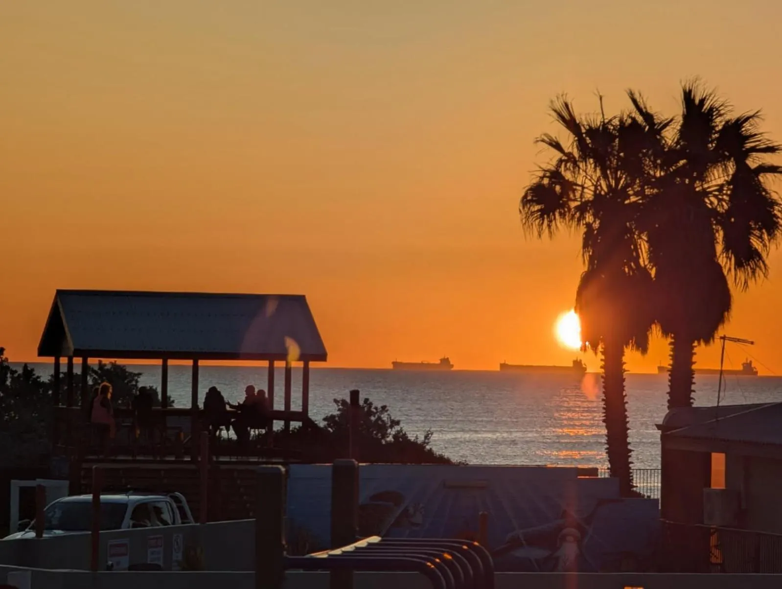 Sea view in Sunset Beach Holiday Park